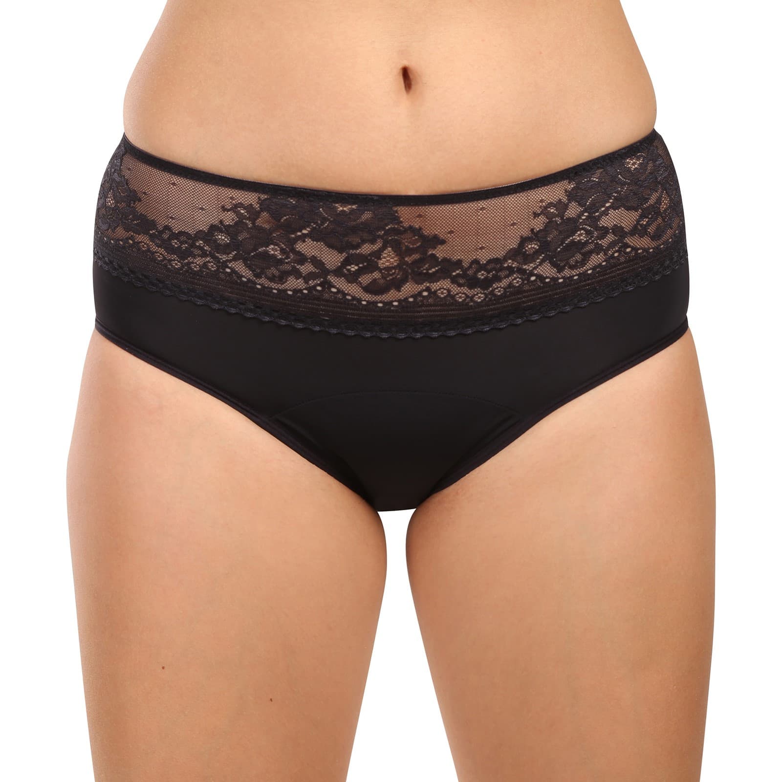 2PACK Menstruační kalhotky Dorina Eco Moon Lace Midi (DOR052) 3XL - náhled 2