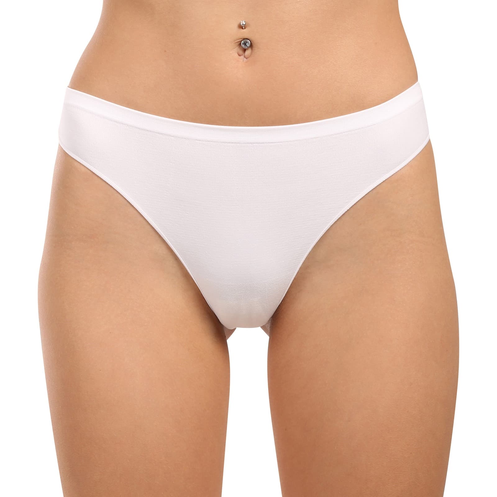 Dámská tanga Moravec bezešvá bílá (Light)