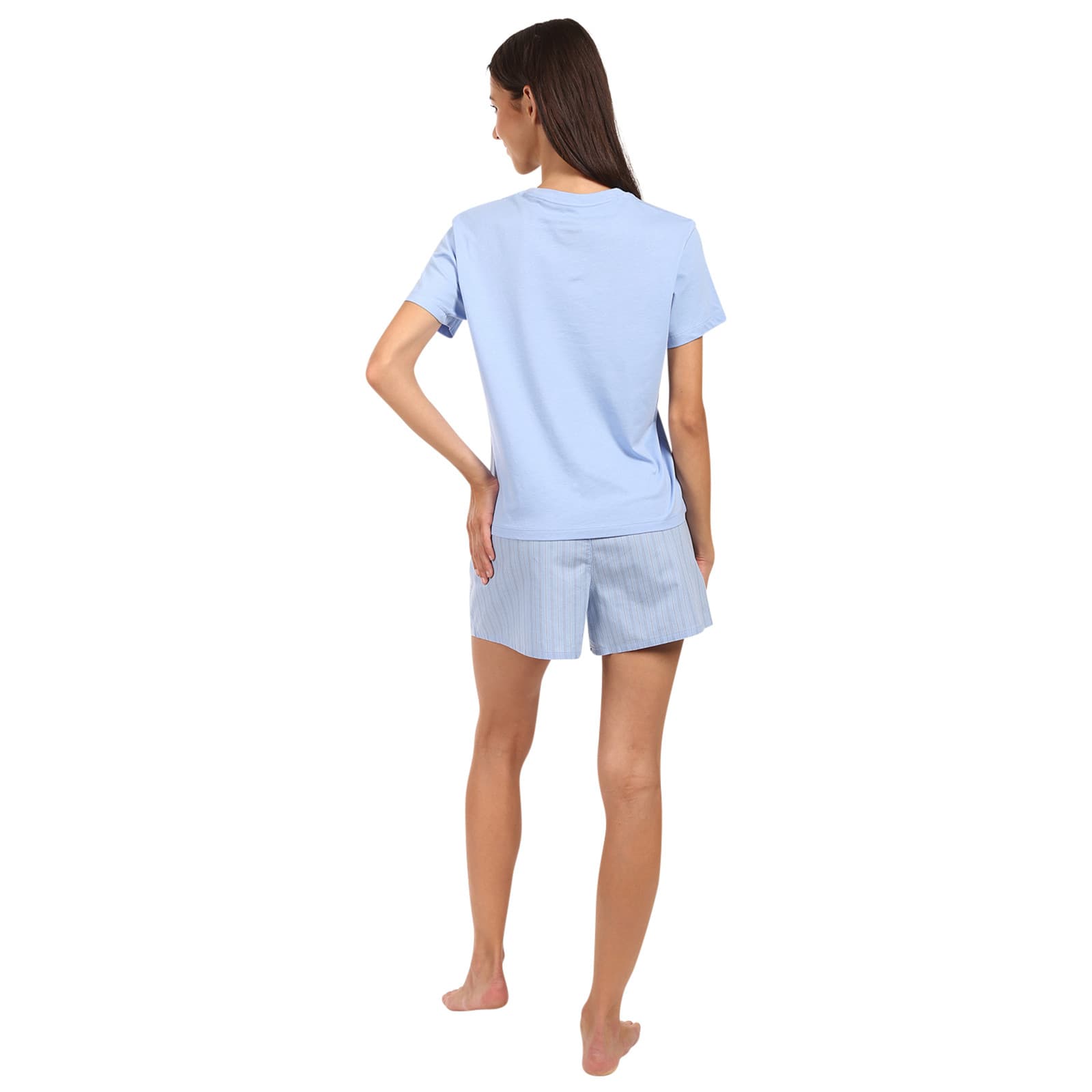 Dámské pyžamo Calvin Klein modré (QS7576-39Z) L - náhled 2