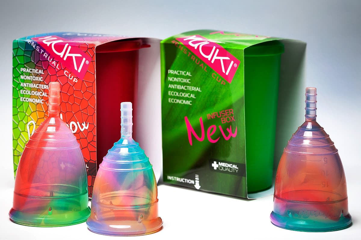 Menstruační kalíšek Yuuki 1 Rainbow classic (YU123) - náhled 2