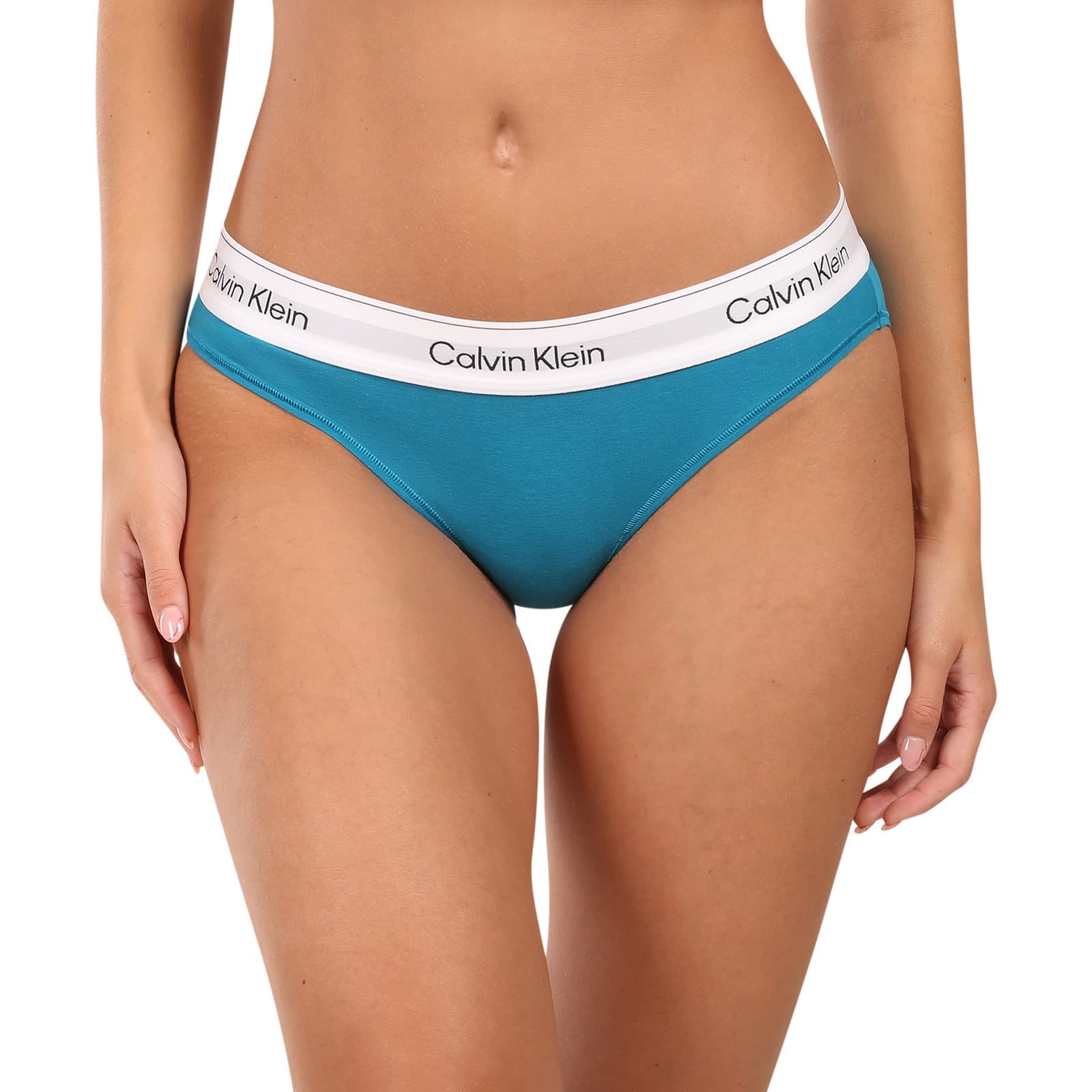 Dámské kalhotky Calvin Klein modré (QF8520-YTM) 3XL - náhled 1