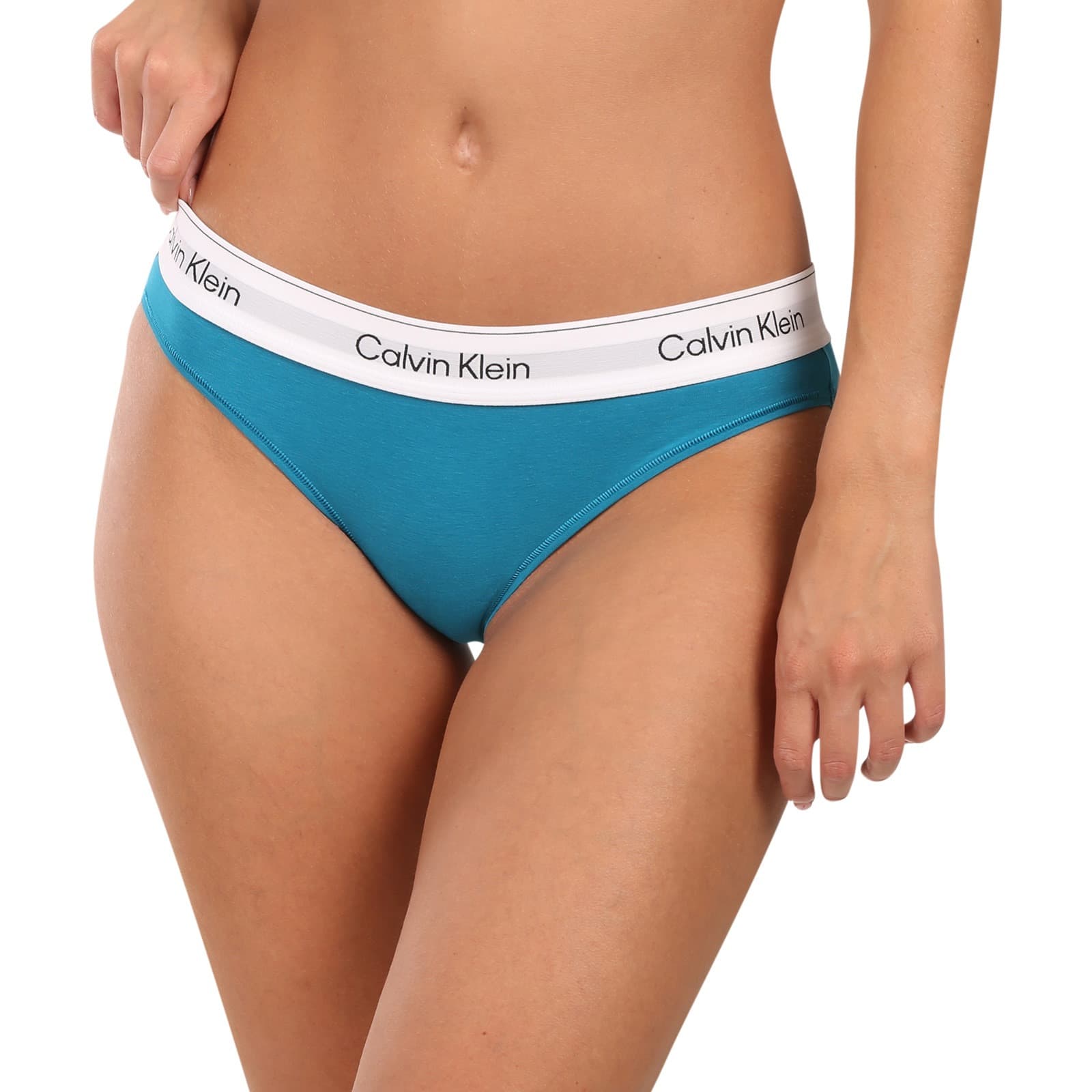 Dámské kalhotky Calvin Klein modré (QF8520-YTM) 3XL - náhled 2