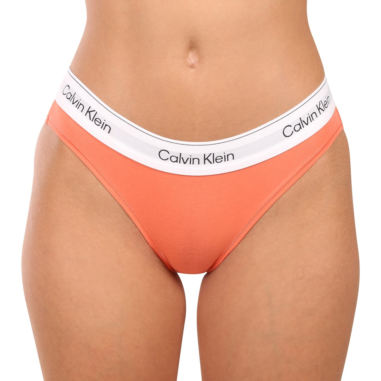 Dámské kalhotky Calvin Klein oranžové (QF8520-YTS) 3XL - náhled 5