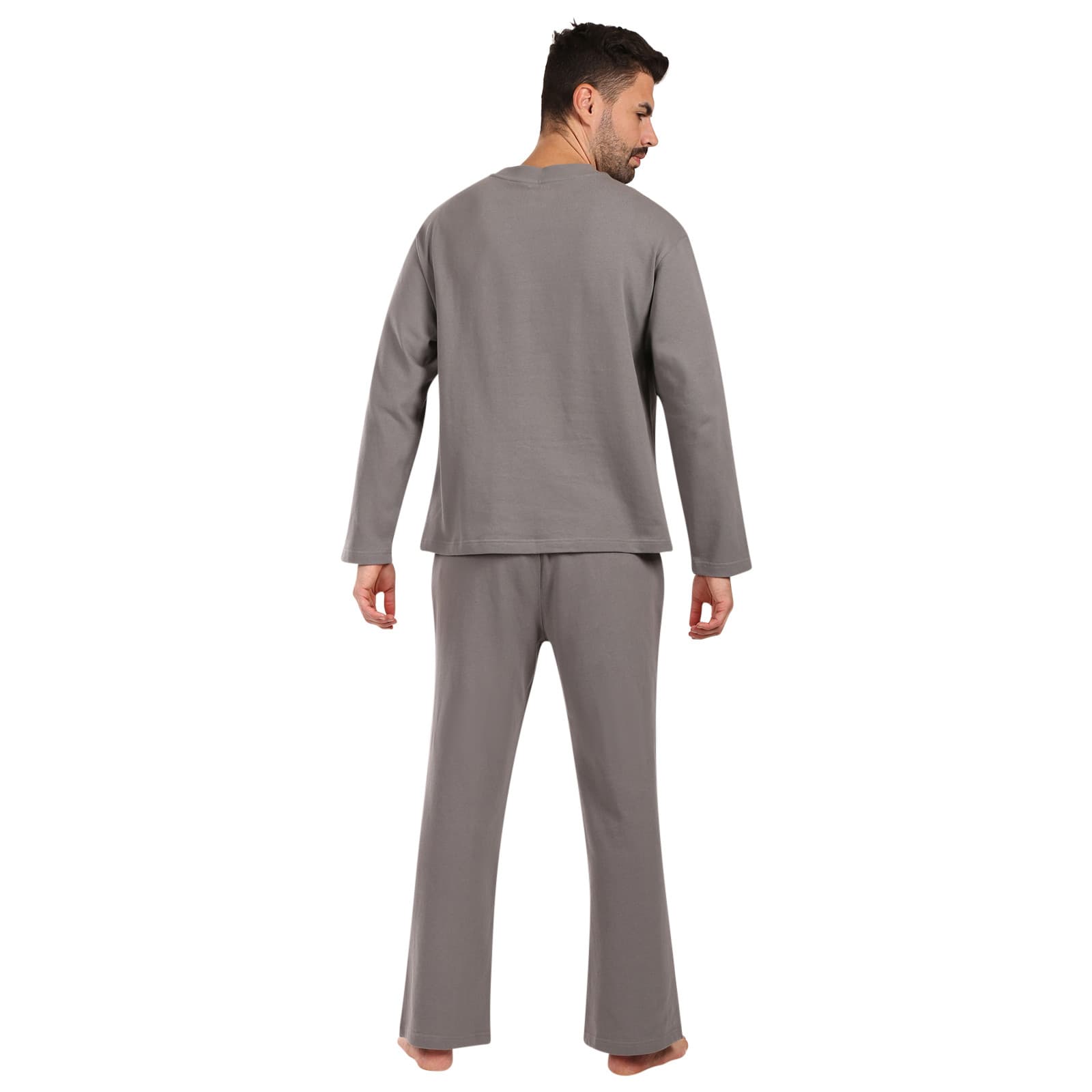 Pánské pyžamo Calvin Klein šedé (NM2951-PR8) L - náhled 3