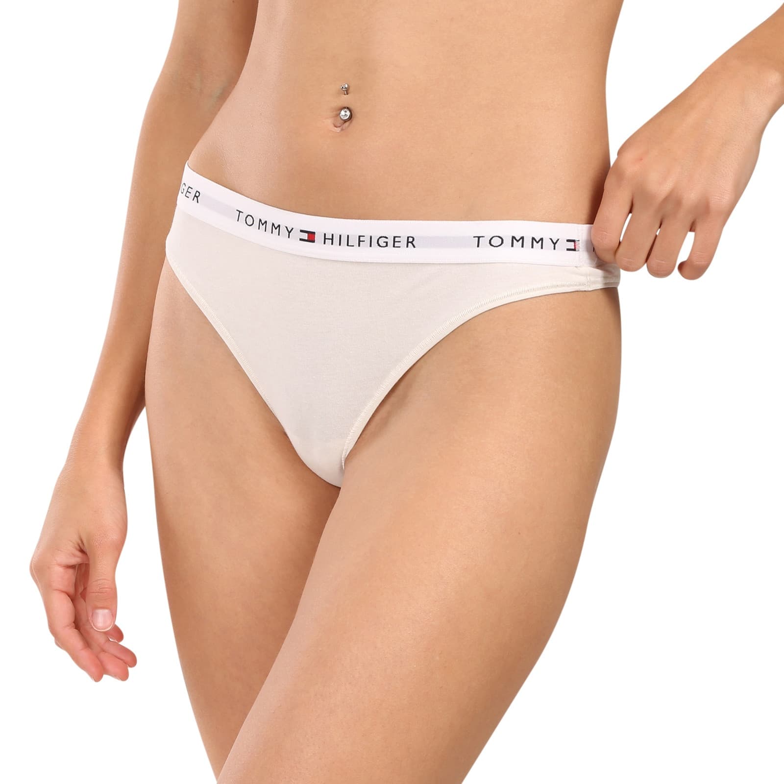 3PACK dámská tanga Tommy Hilfiger vícebarevná (UW0UW06134 0WX) L - náhled 4