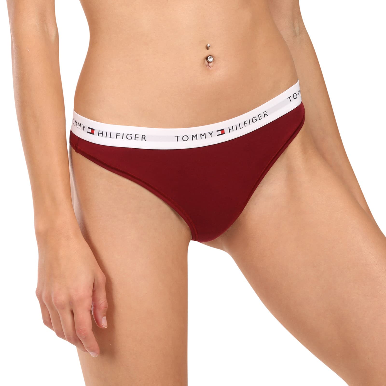 3PACK dámská tanga Tommy Hilfiger vícebarevná (UW0UW06134 0WX) L - náhled 5