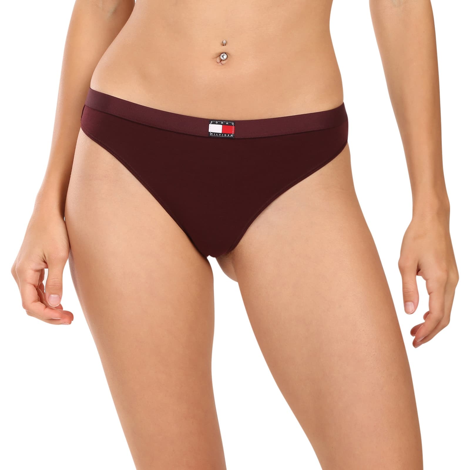5PACK dámská tanga Tommy Hilfiger vícebarevná (UW0UW05642 0WY) L - náhled 4
