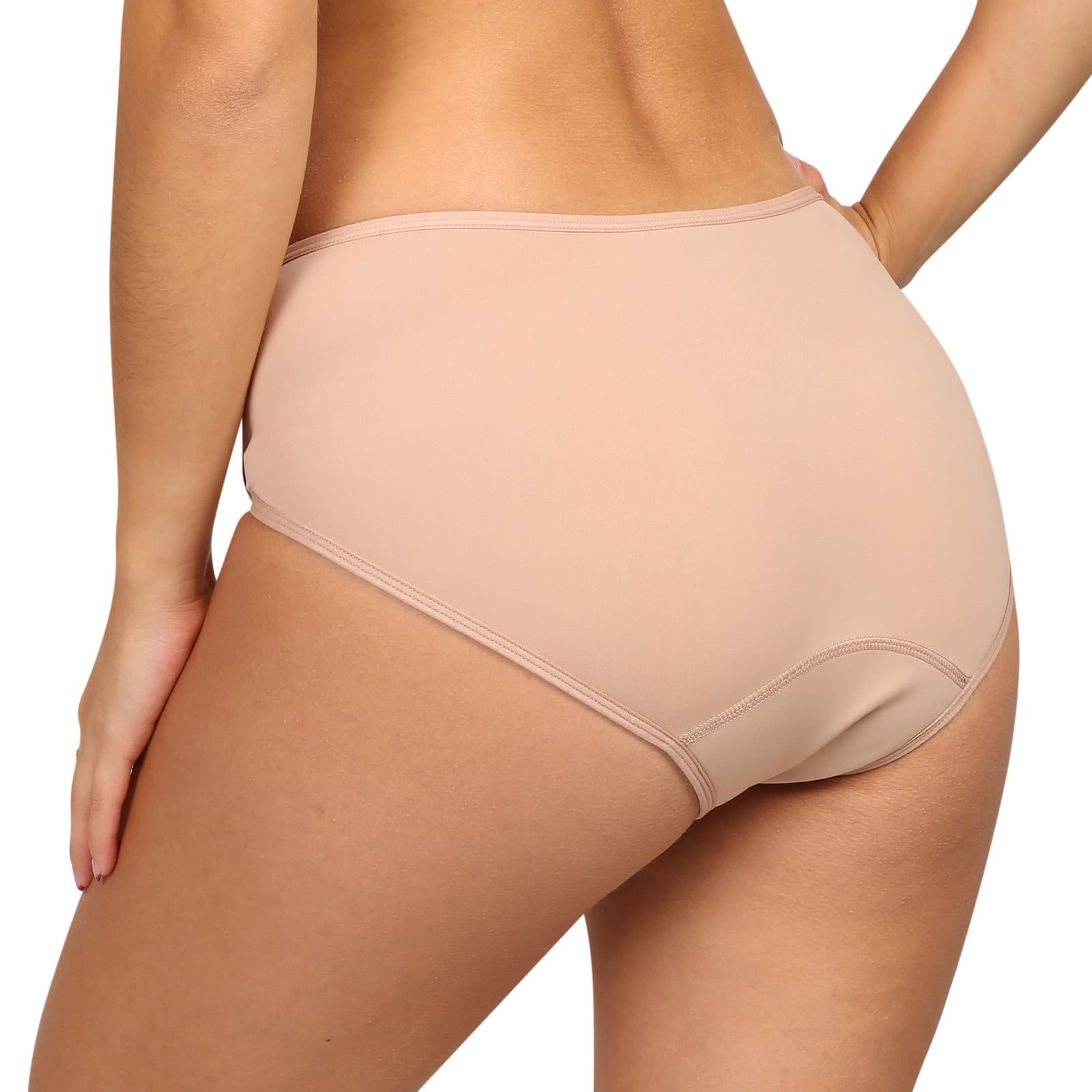 Menstruační kalhotky Love Luna Midi Nude (LLUWPBMI-BAEGE) 3XL - náhled 2
