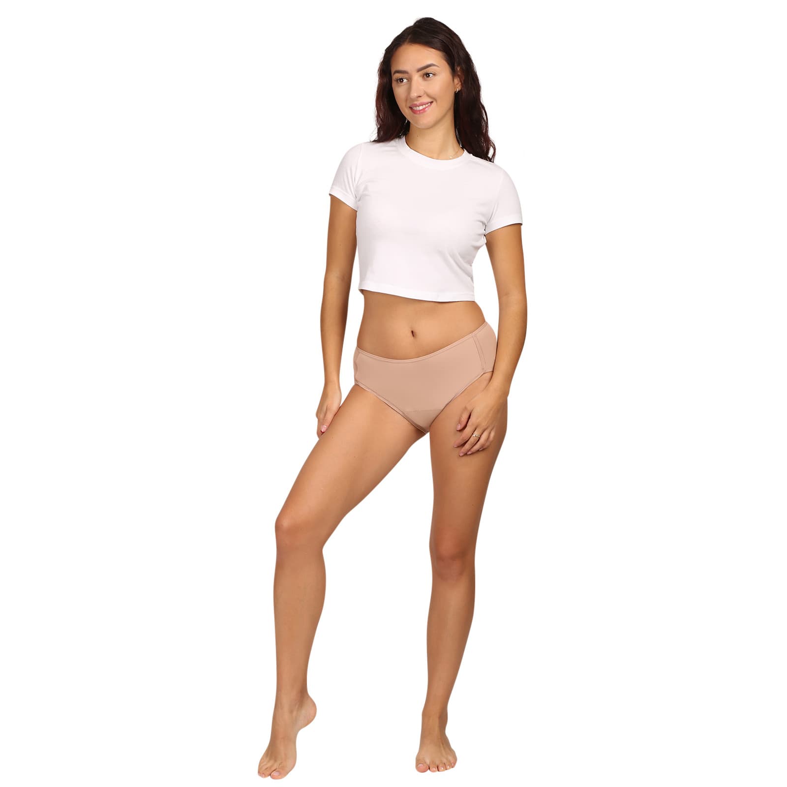 Menstruační kalhotky Love Luna Midi Nude (LLUWPBMI-BAEGE) 3XL - náhled 3