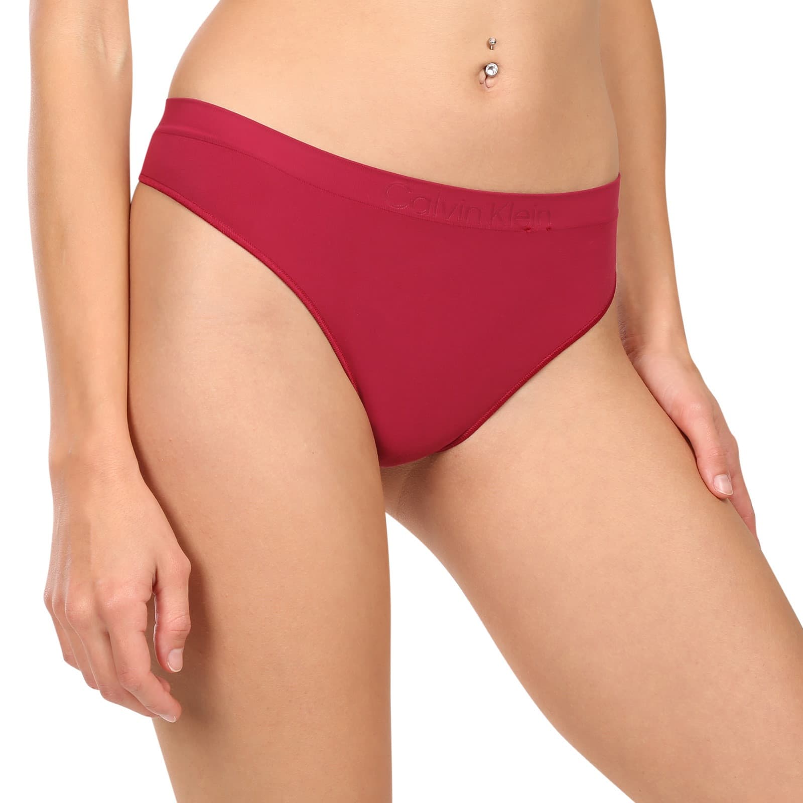 3PACK dámská tanga Calvin Klein vícebarevné (QD3802E-FIY) L - náhled 4