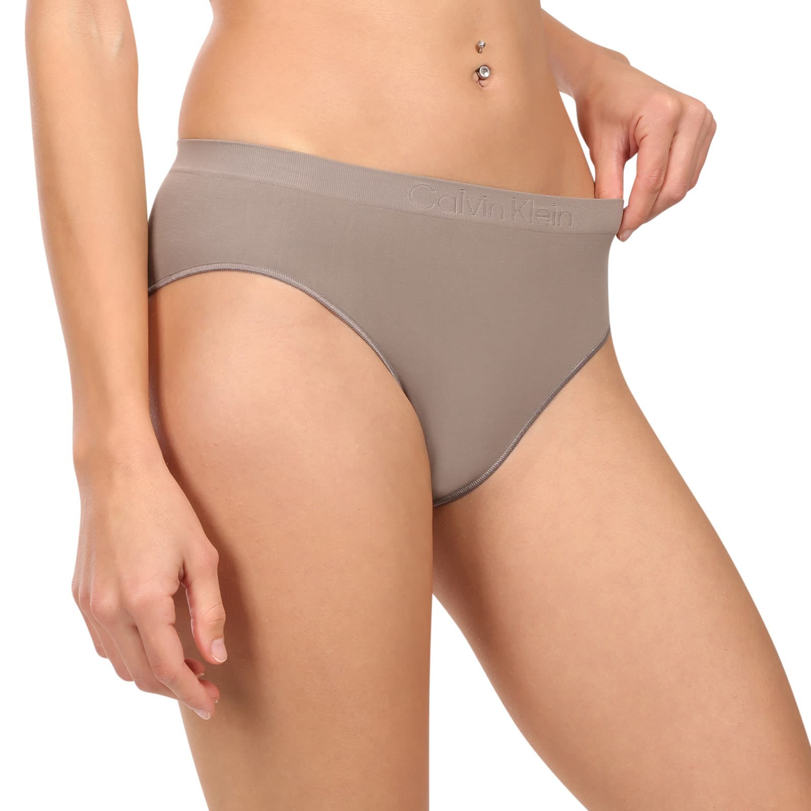 3PACK dámské kalhotky Calvin Klein bezešvé vícebarevné (QD5212-31S) L - náhled 4