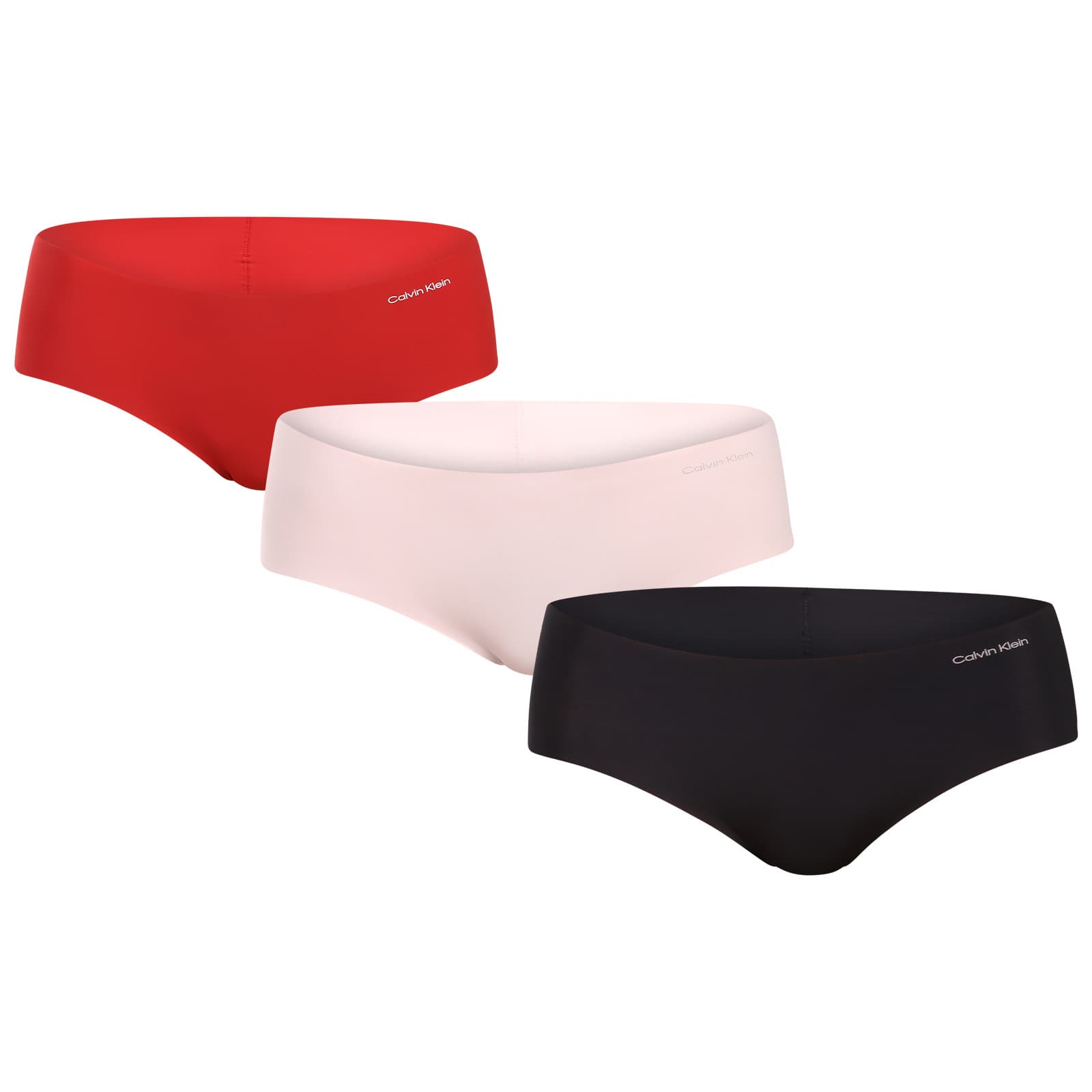 3PACK dámské kalhotky Calvin Klein bezešvé vícebarevné (QD3559E-31K)