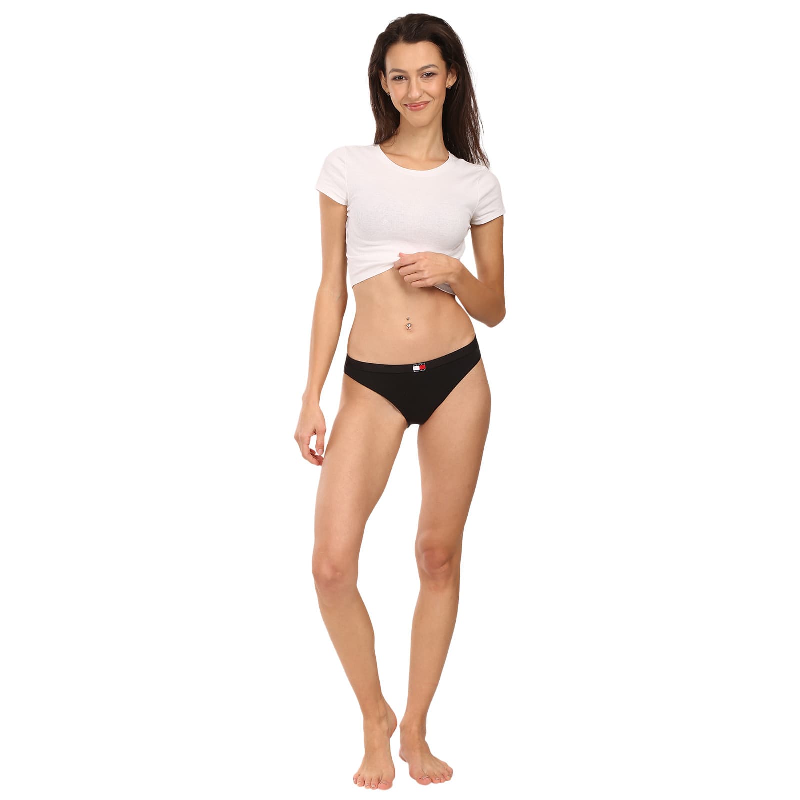 3PACK dámské kalhotky Tommy Hilfiger černé (UW0UW06141 0XK) 3XL - náhled 4