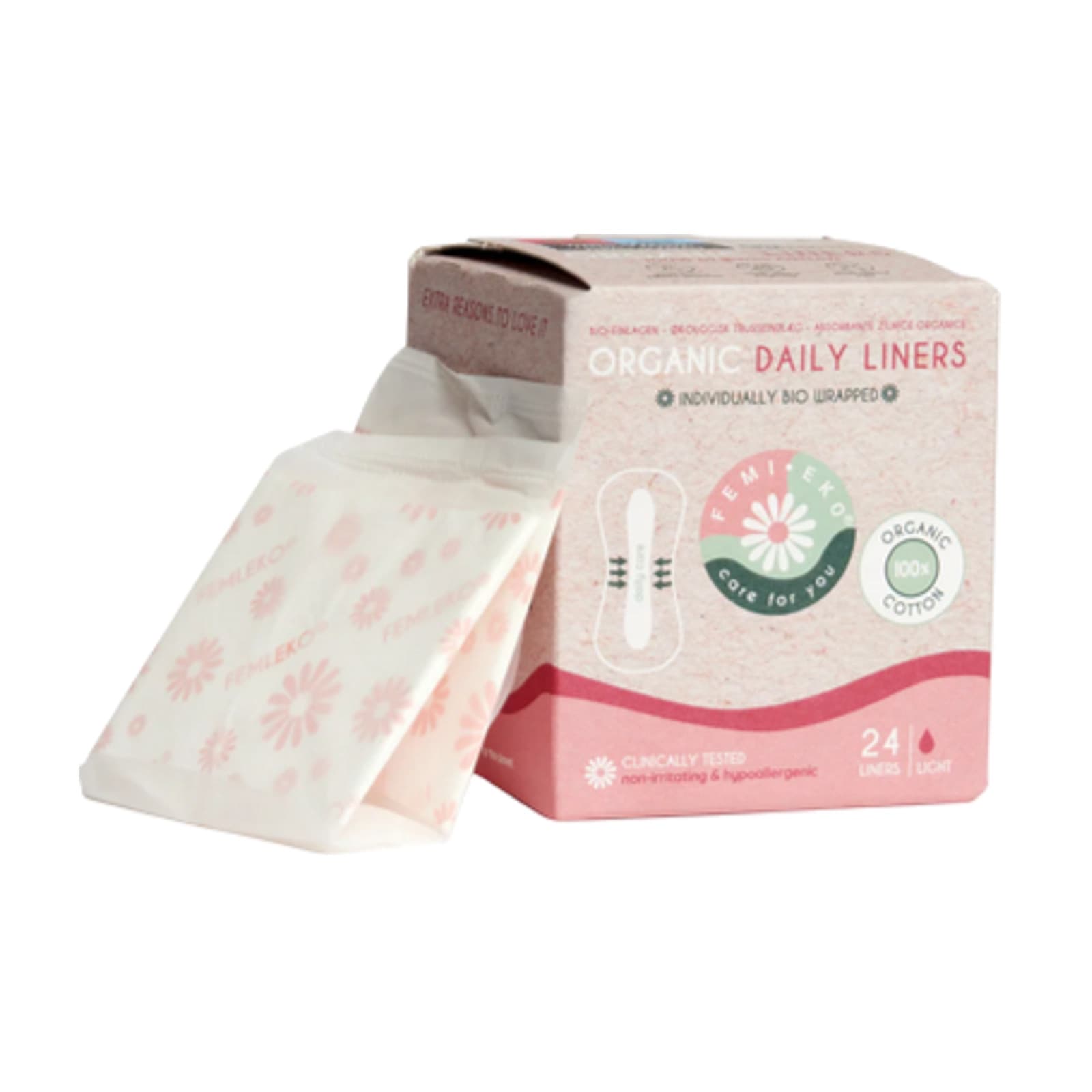 Denní vložky Femi.Eko Organic Liners 24ks (liners-flex-24)