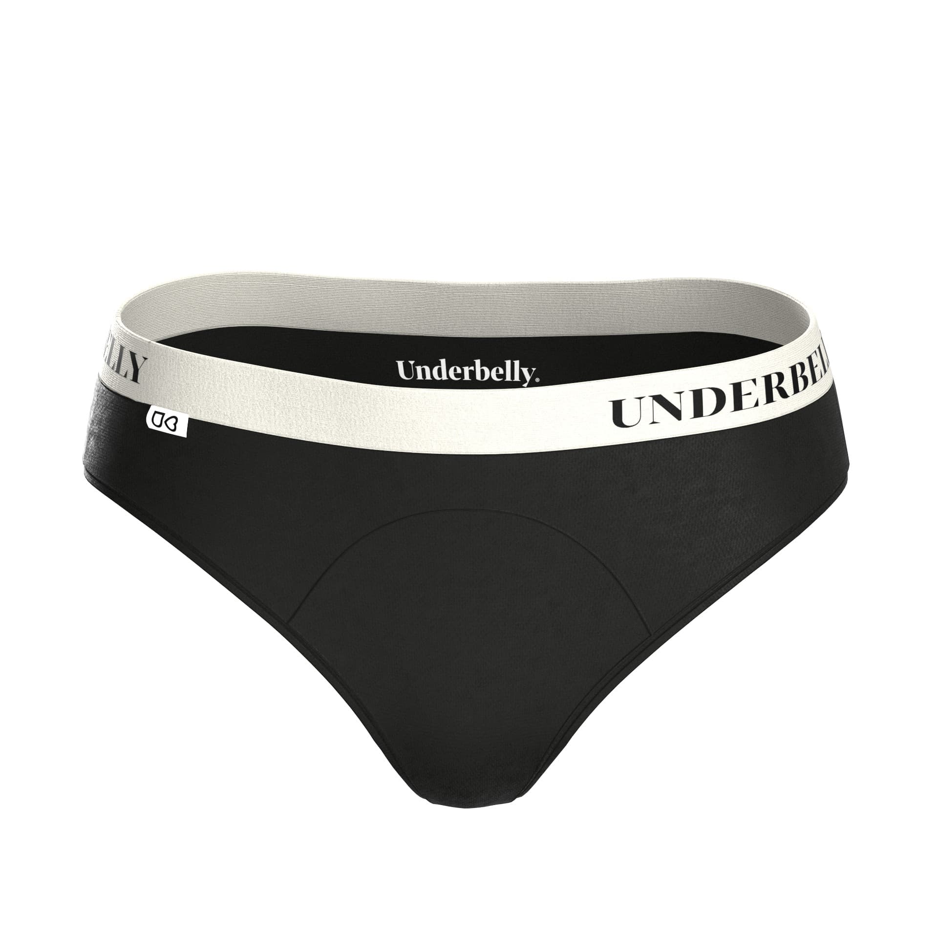 Menstruační kalhotky Underbelly Univers černé (UNIVERS-CE-BI-2-MM)
