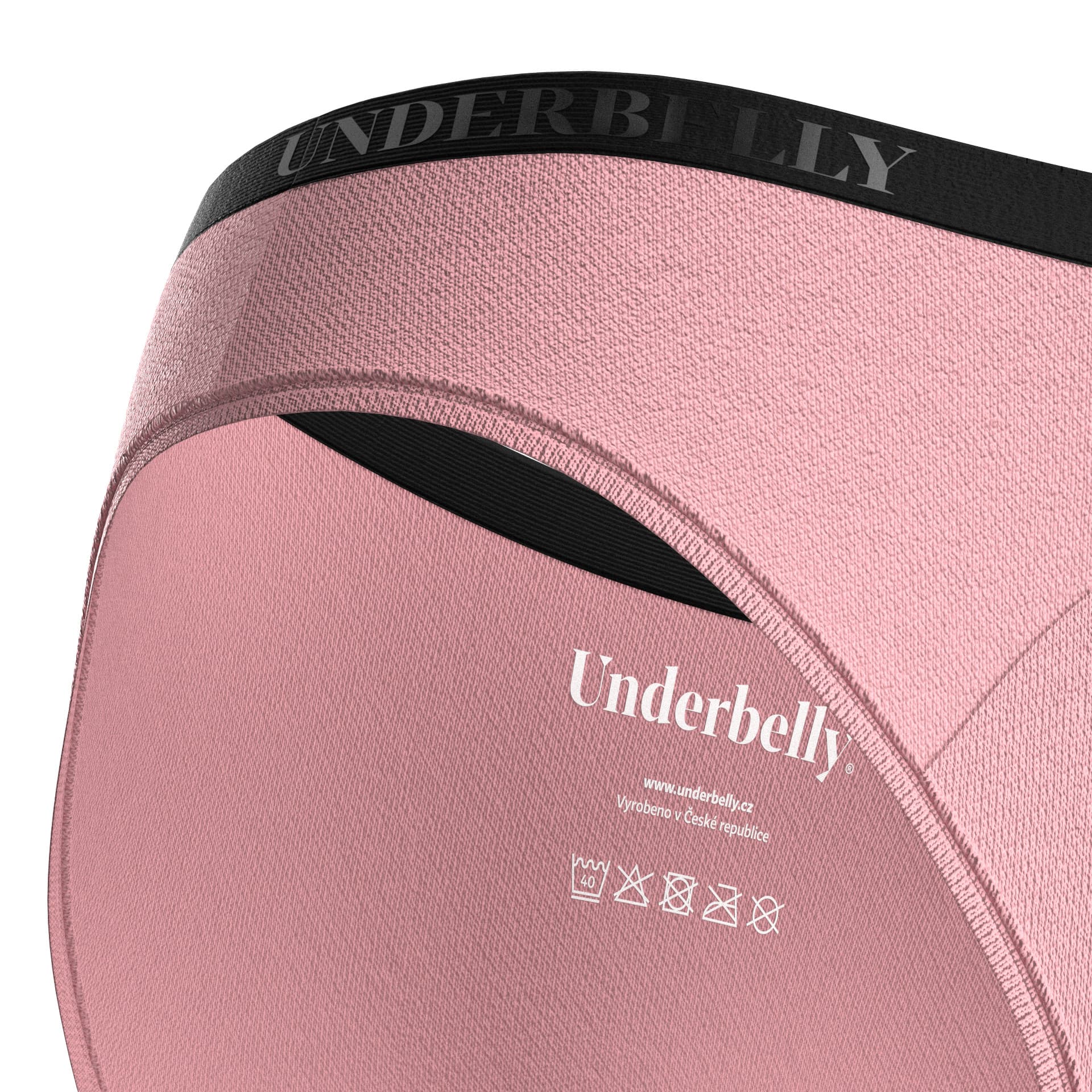 Menstruační kalhotky Underbelly Univers růžové (UNIVERS-RU-EM-2-MM) L - náhled 4