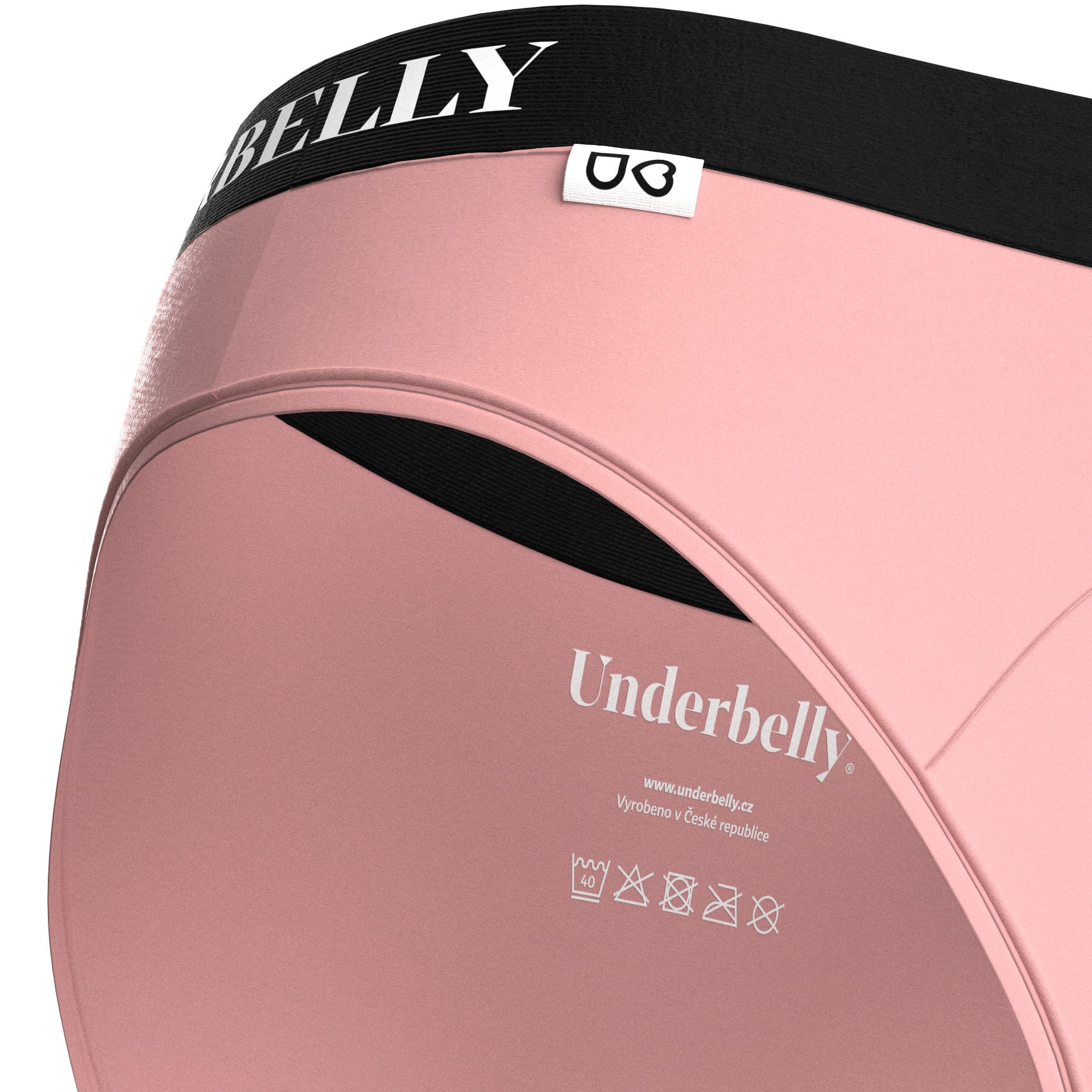Menstruační kalhotky Underbelly Univers růžové (UNIVERS-RU-CE-3-PAD) L - náhled 4