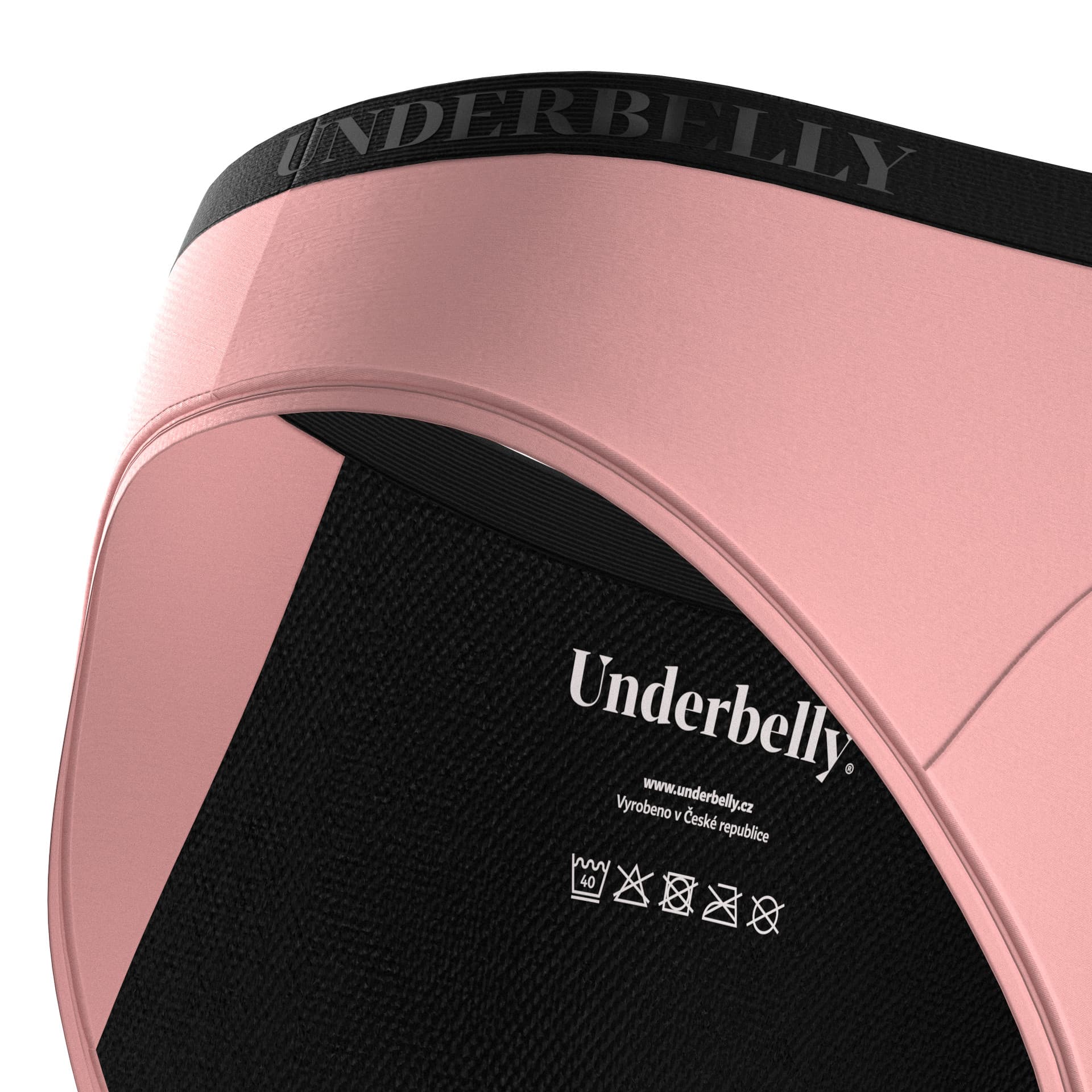 Menstruační kalhotky Underbelly Univers růžové (UNIVERS-RU-EM-3-PAD) L - náhled 4