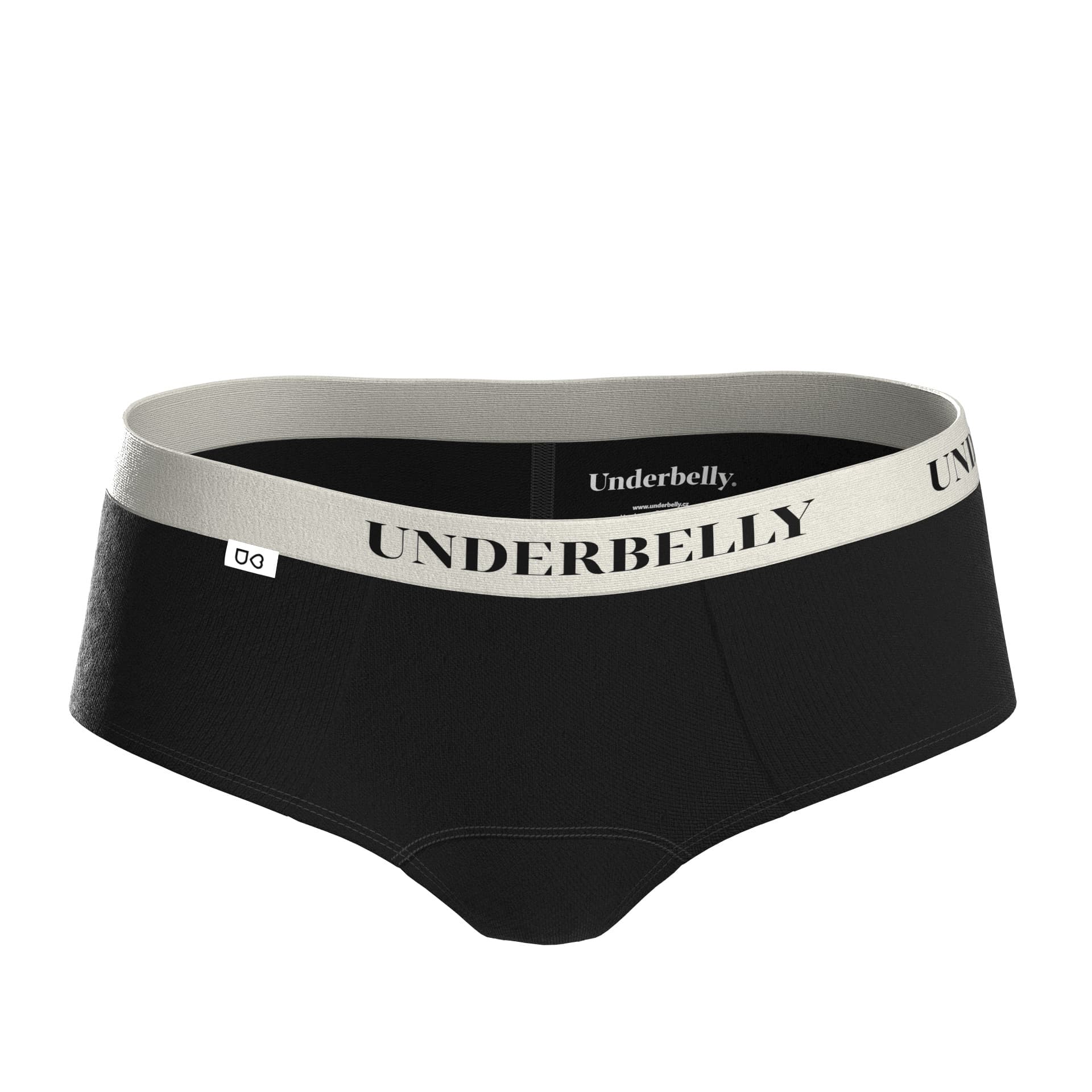 Menstruační kalhotky Underbelly Lowee černé (LOWEE-CE-BI-1-MM)