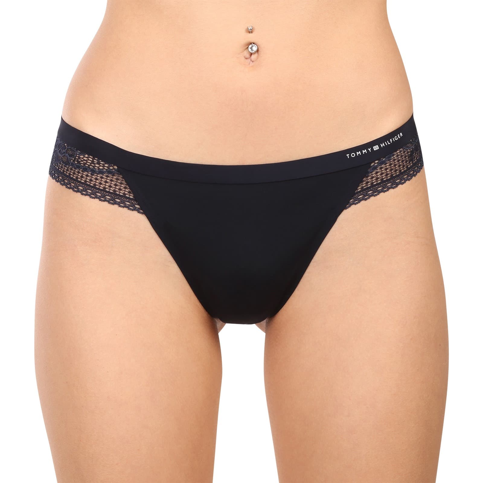 Dámská tanga Tommy Hilfiger modrá (UW0UW02473 DW5) L - náhled 5