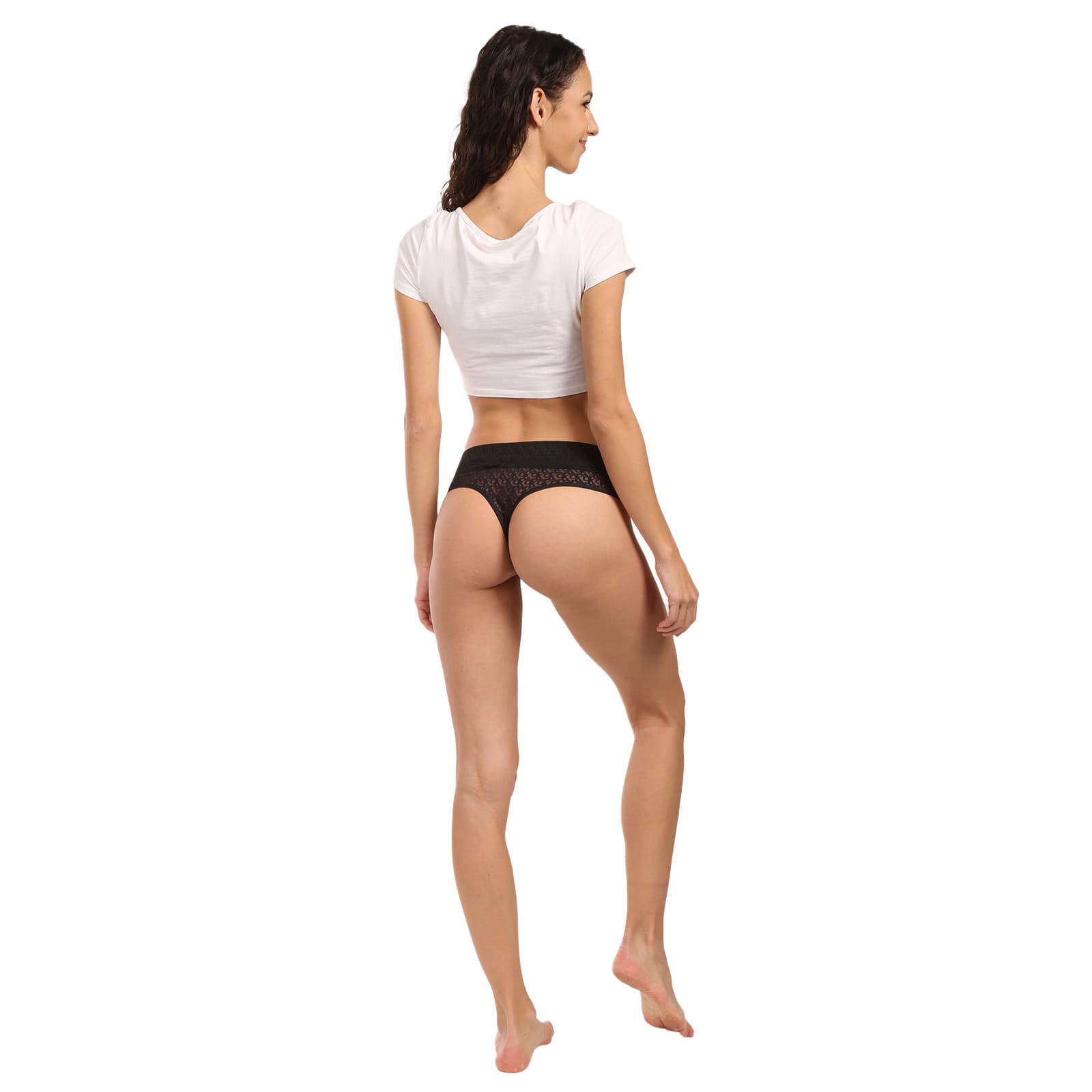 Dámské kalhotky brazilky Calvin Klein modré (QF8522-YTM) 3XL - náhled 4