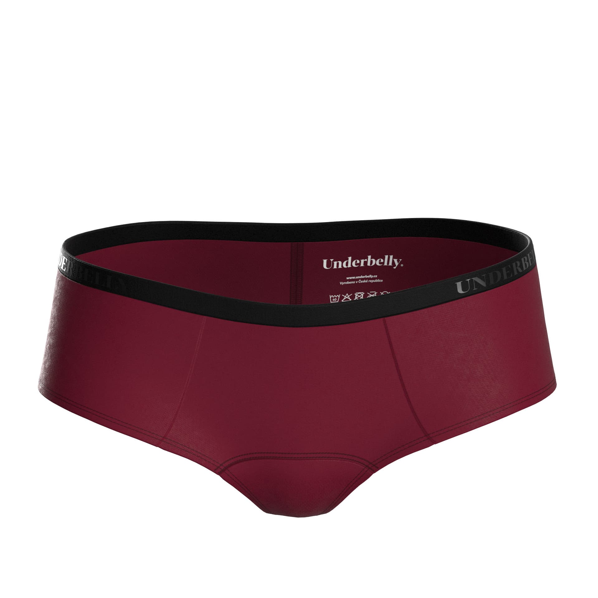 Menstruační kalhotky Underbelly Lowee červené (LOWEE-BO-EM-1-PAD) L - náhled 1