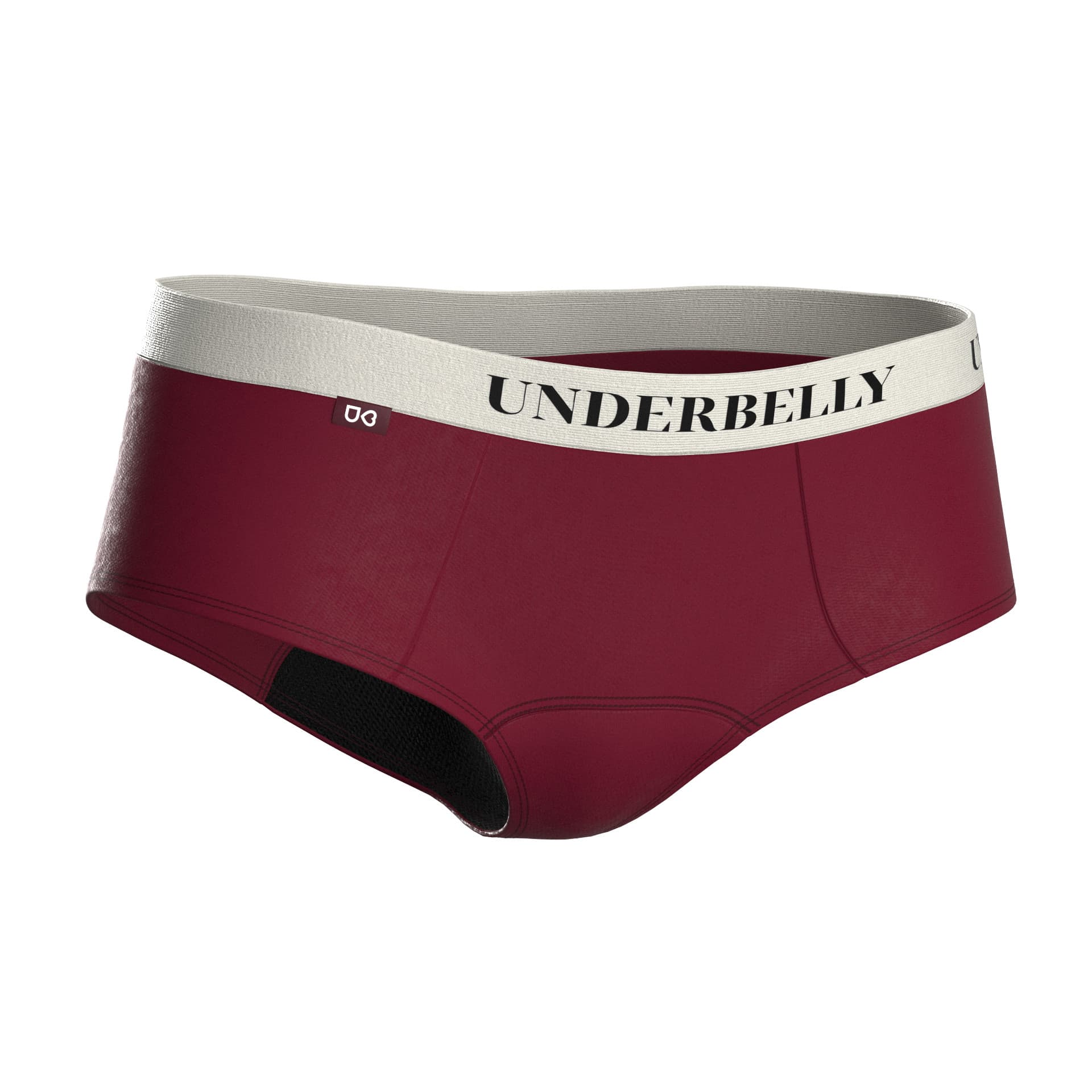 Menstruační kalhotky Underbelly Lowee červené (LOWEE-BO-BI-1-PAD) L - náhled 2
