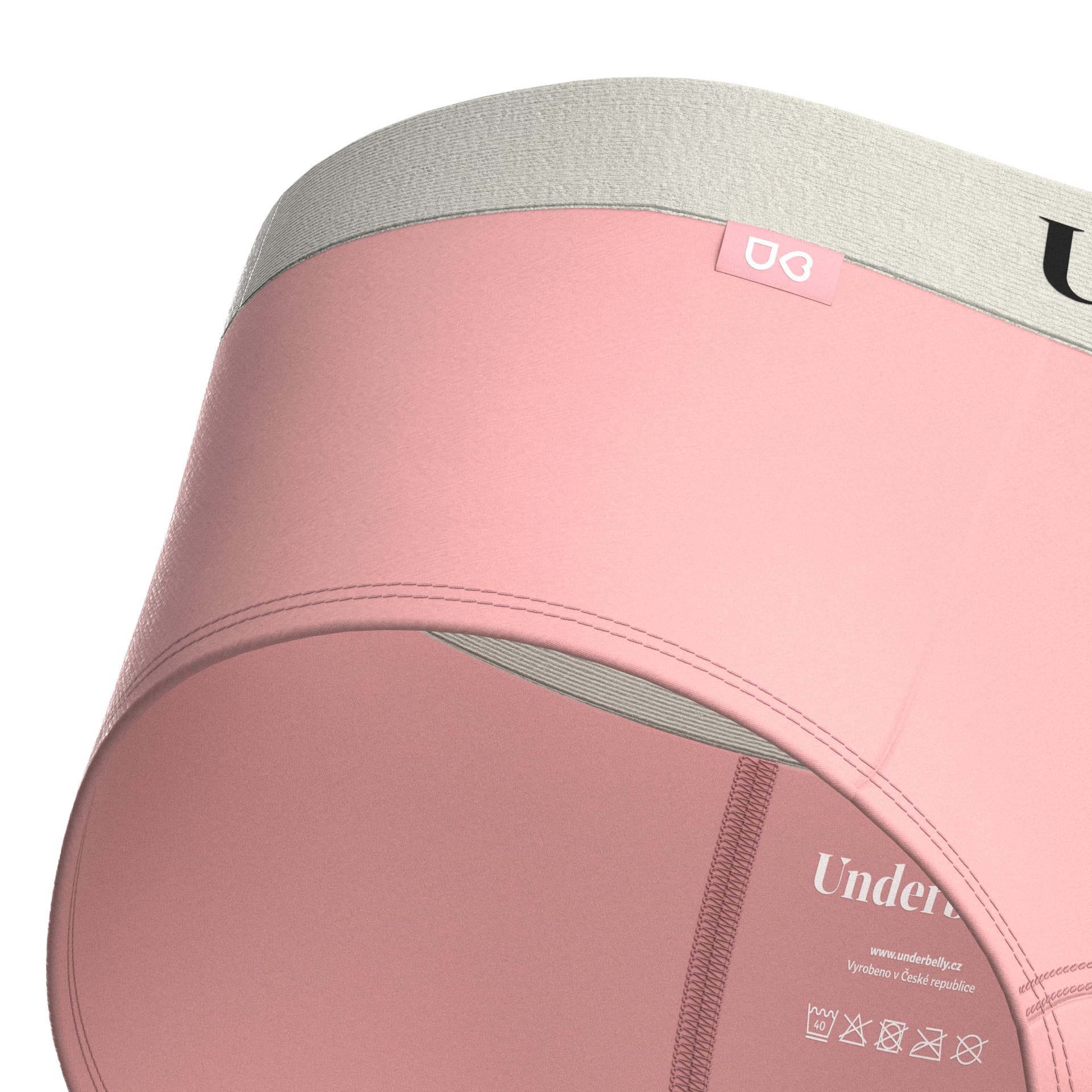 Menstruační kalhotky Underbelly Lowee růžové (LOWEE-RU-BI-1-PAD) L - náhled 4