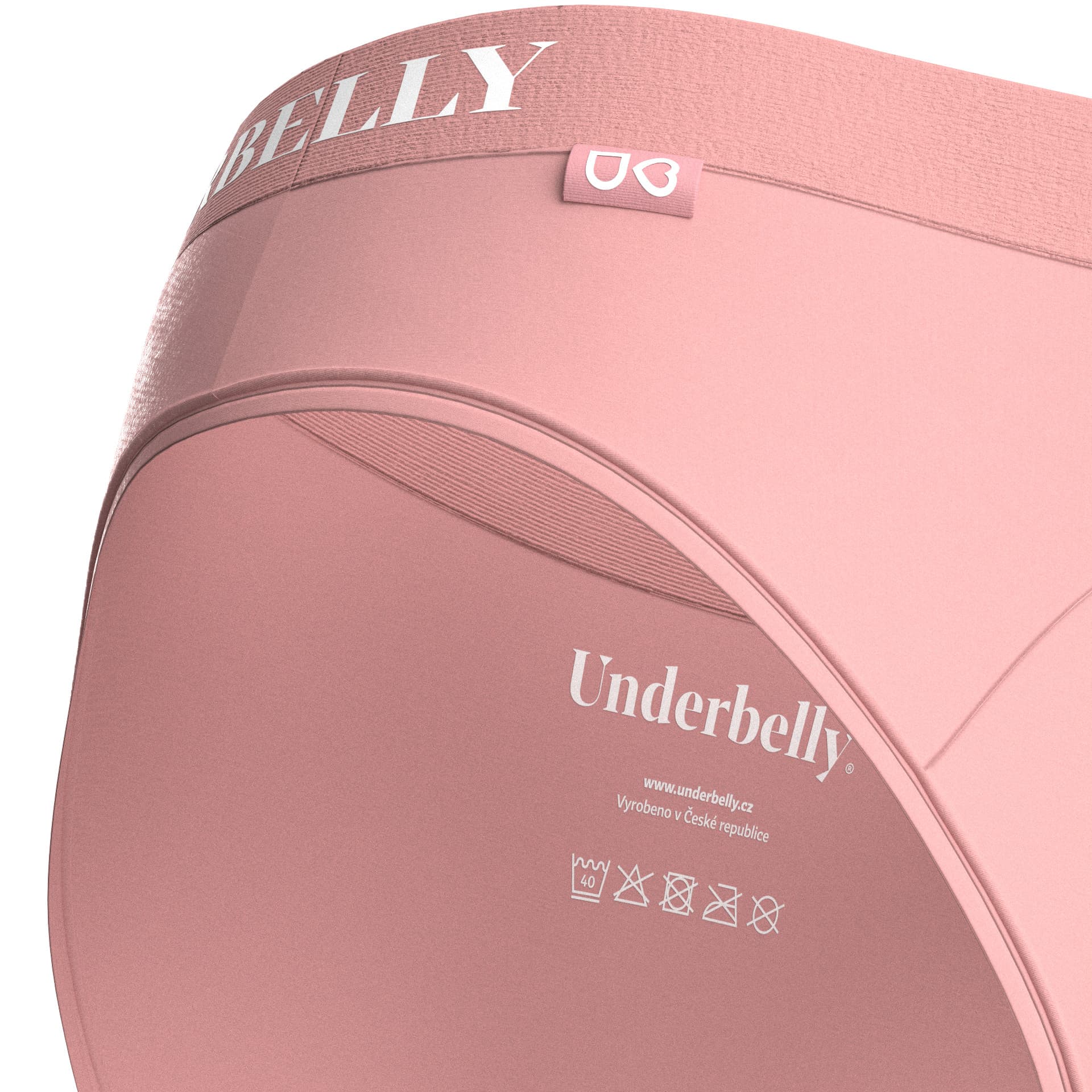 Menstruační kalhotky Underbelly Univers růžové (UNIVERS-RU-RU-1-PAD) L - náhled 4