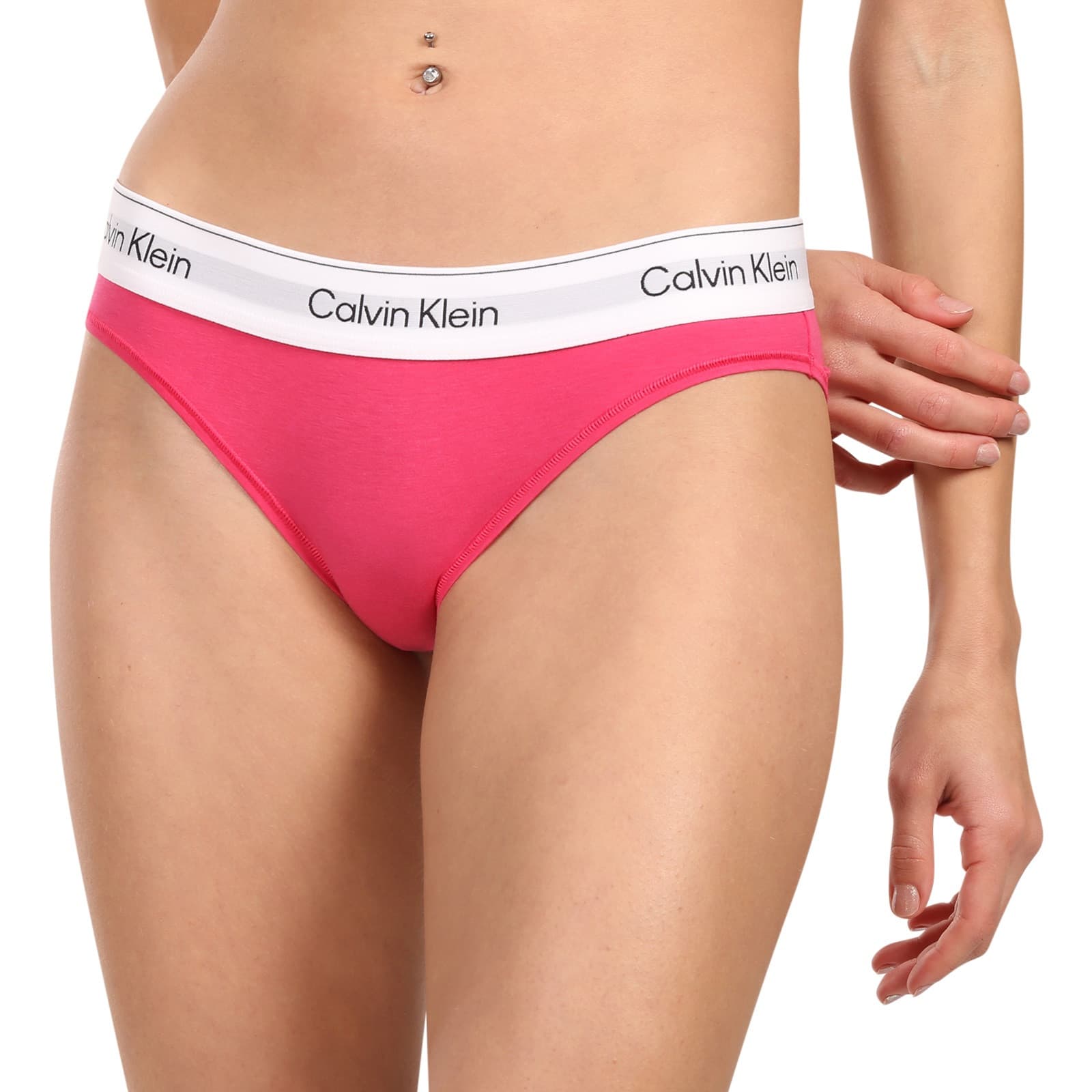 Dámské kalhotky Calvin Klein růžové (QF8520-24S)