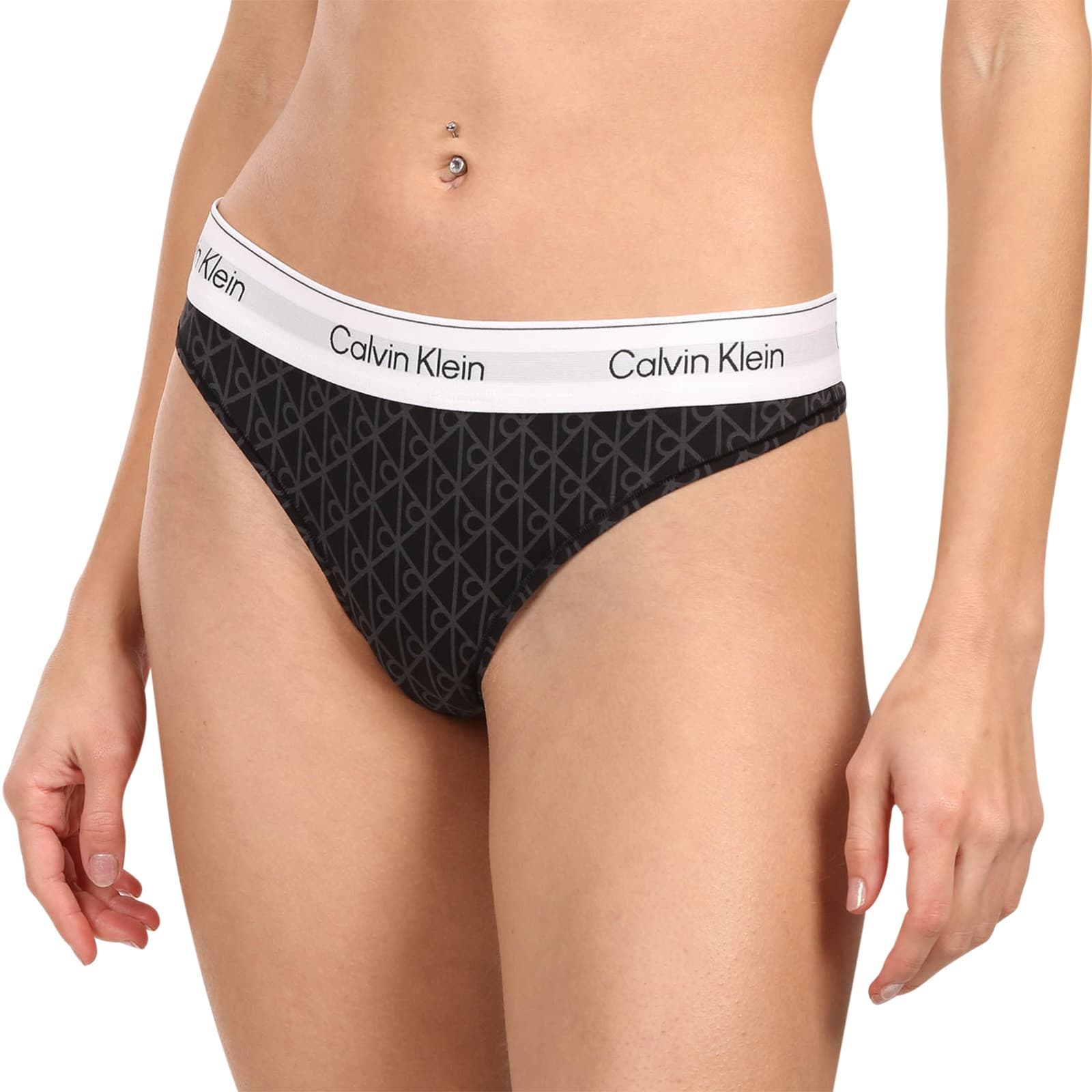 Dámská tanga Calvin Klein vícebarevné (QF8518-2RG) 3XL - náhled 1