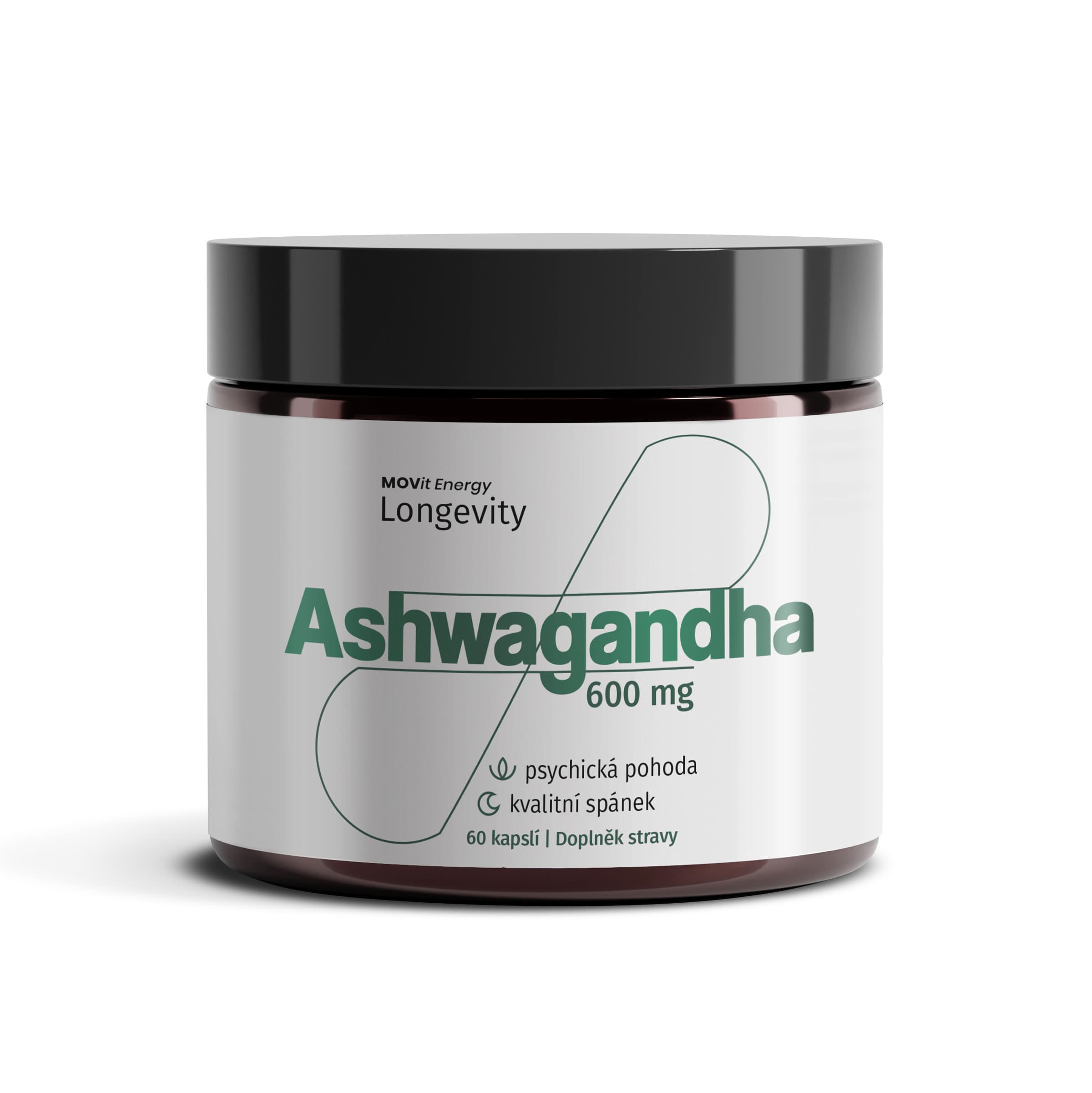 Ashwagandha MOVit Longevity 60 kapslí