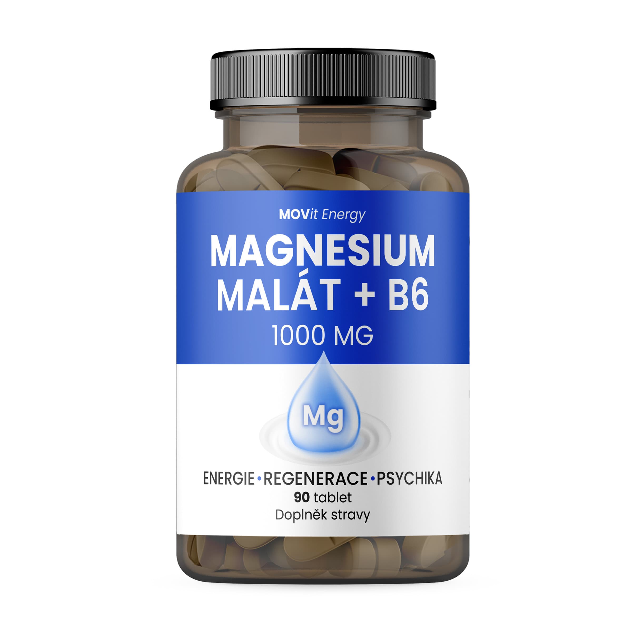 Magnesium Malát + B6 MOVit 90 kapslí