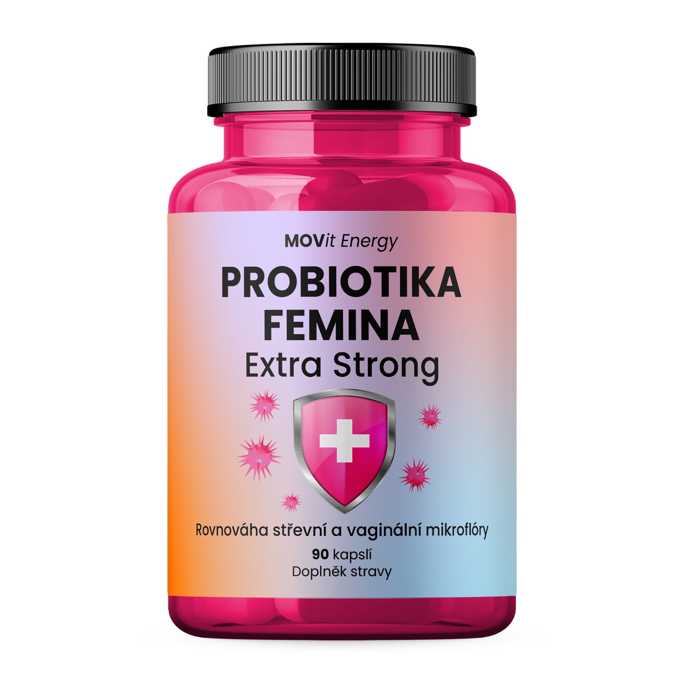 Probiotika FEMINA EXTRA STRONG MOVit 90 kapslí