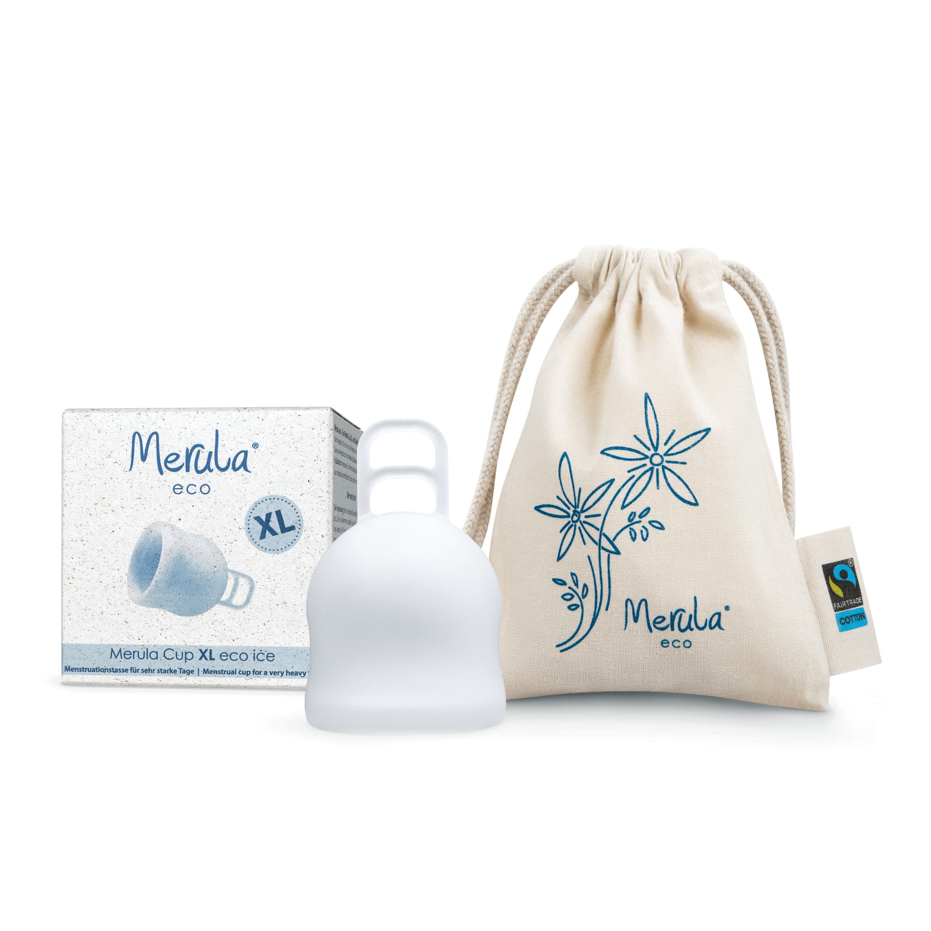 Menstruační kalíšek Merula Eco Cup XL Eco ice (72043) uni