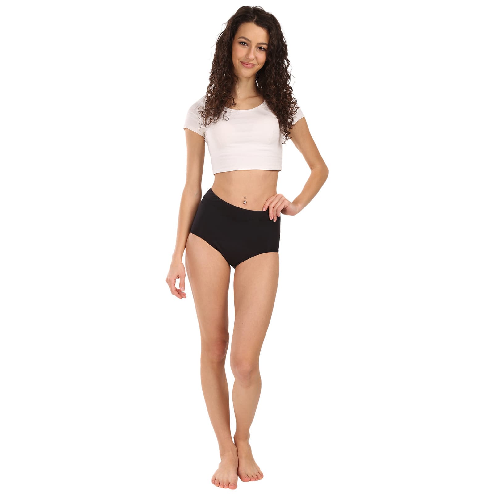 Menstruační kalhotky Underbelly Classi černé (CLASSI-CE-VL-3-PAD) 3XL - náhled 3