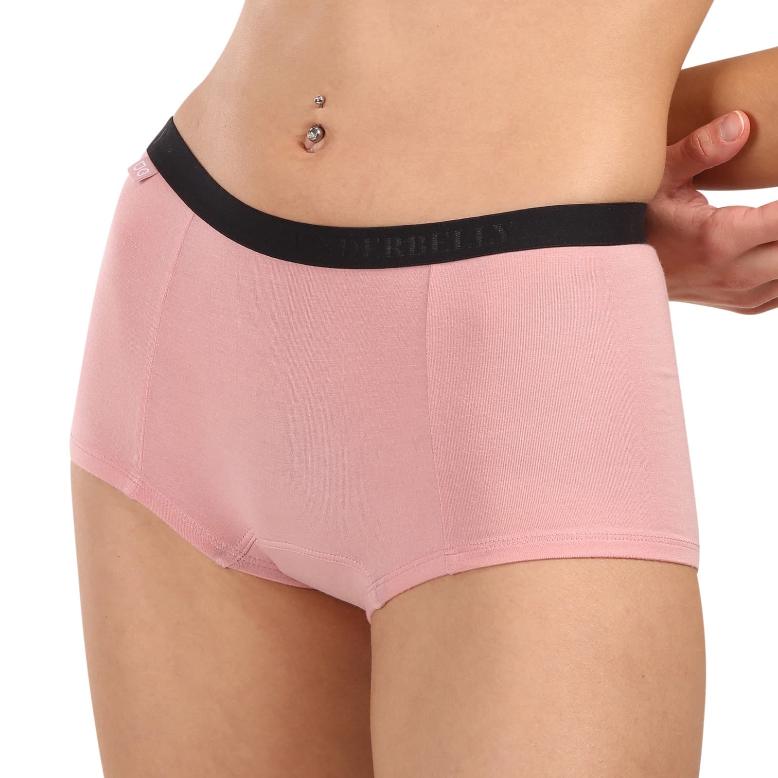 Menstruační kalhotky Underbelly Lowee růžové (LOWEE-RU-EM-1-MM) L - náhled 1