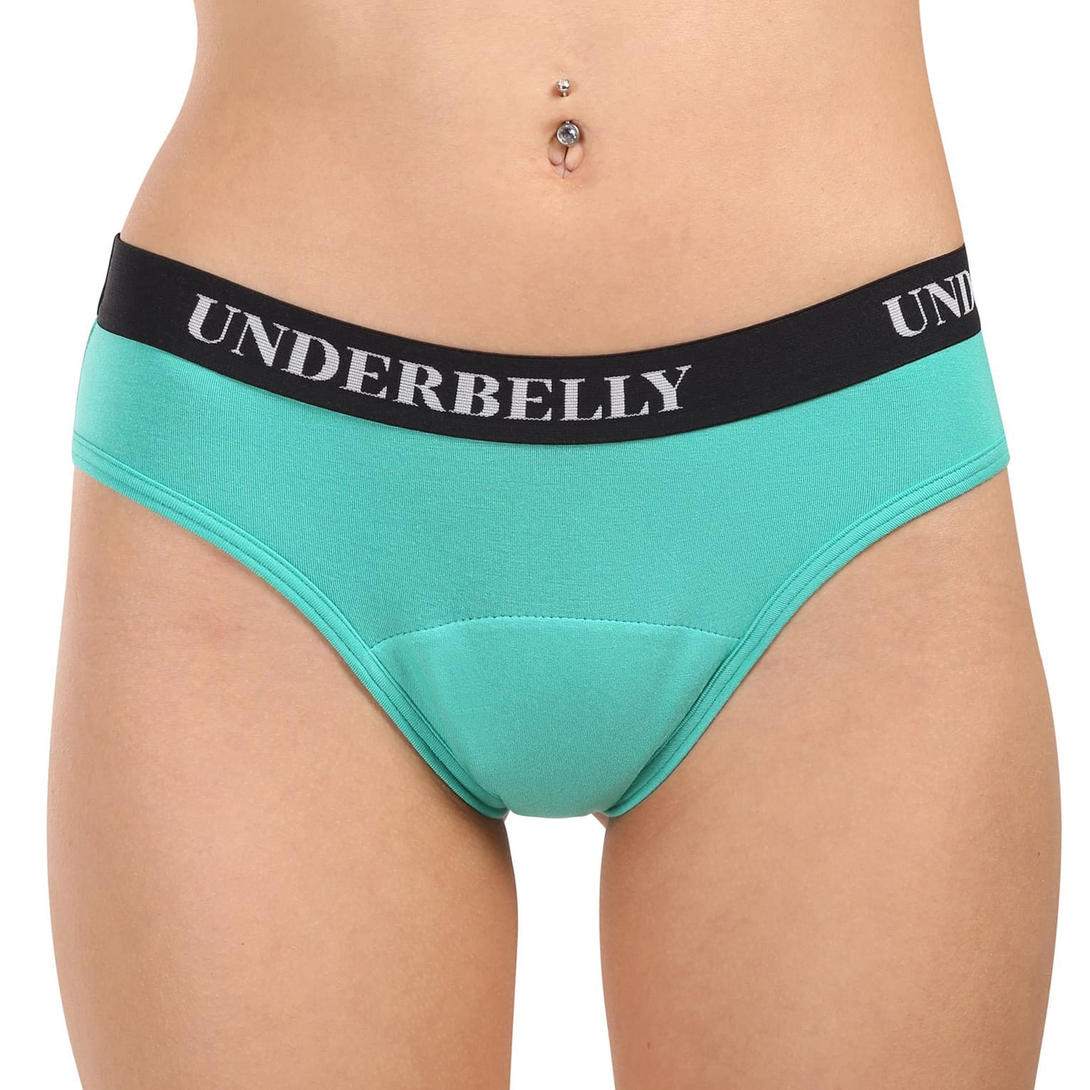 Menstruační kalhotky Underbelly Univers zelené (UNIVERS-ZE-CE-3-MM) L - náhled 5