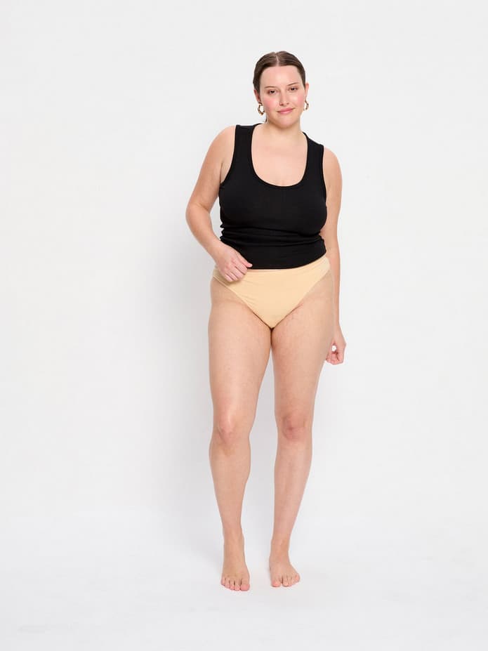 5PACK dámské kalhotky Modibodi Basic Brazilian (5DKMBB) 3XL - náhled 3