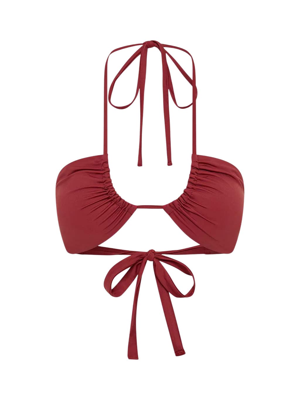 Plavky Modibodi variabilní bikini sahara red horní díl (PMVBSRHD) L - náhled 2