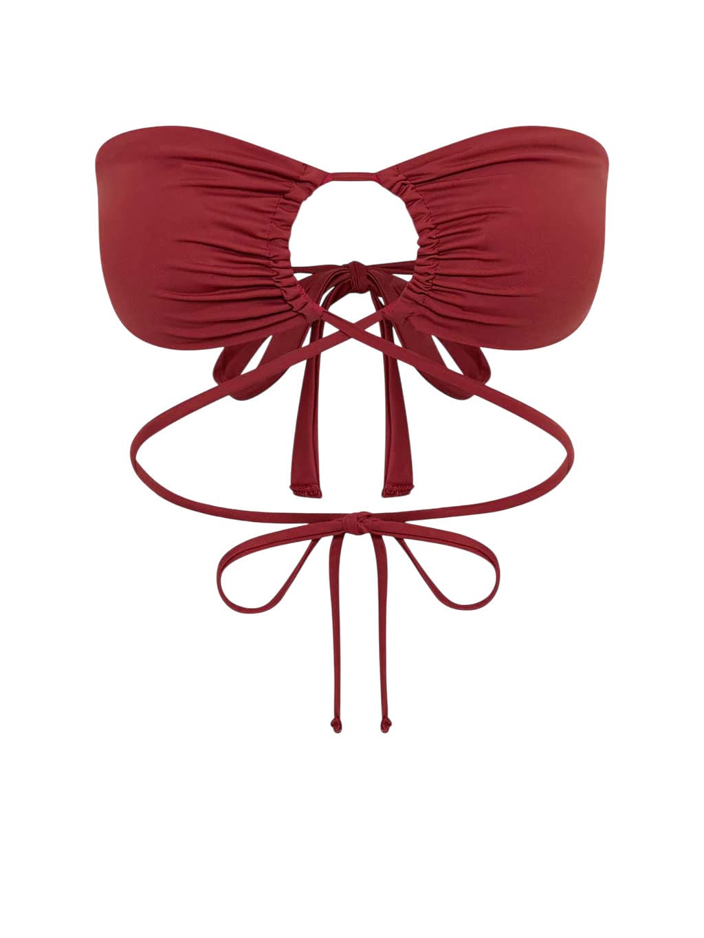Plavky Modibodi variabilní bikini sahara red horní díl (PMVBSRHD) L - náhled 3