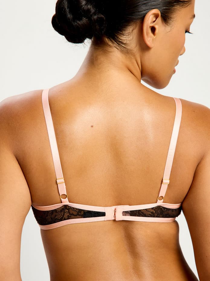 Podprsenka Modibodi Bliss Bralette Jet Black (PMBBJB) L - náhled 2