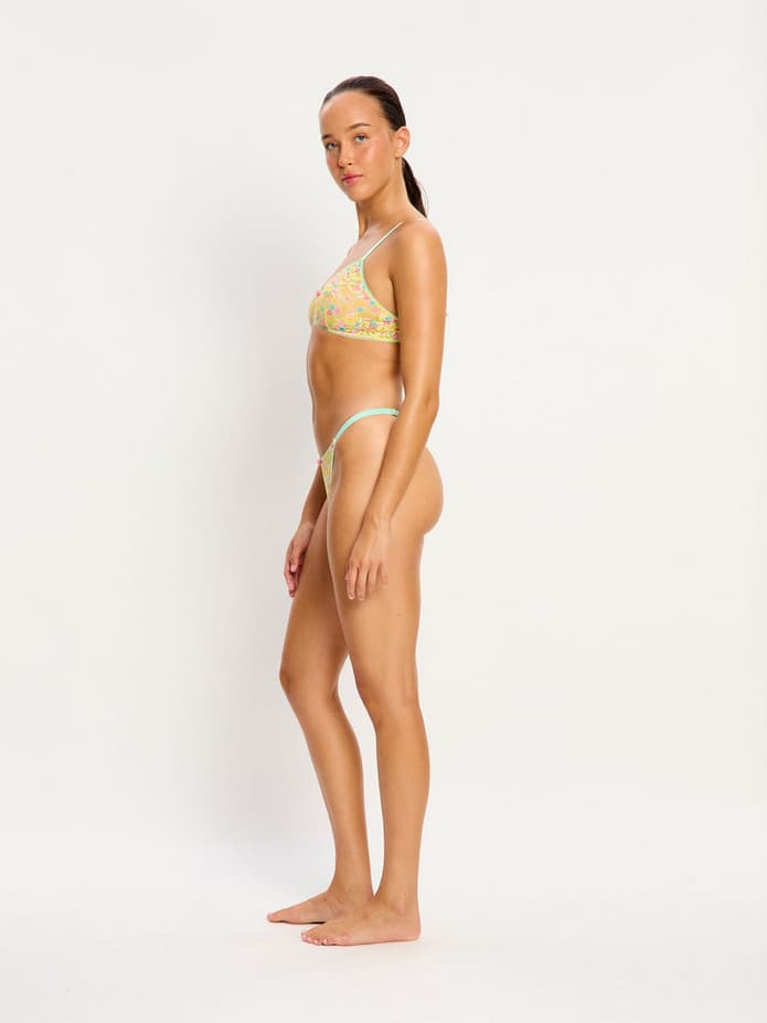 Menstruační tanga Modibodi Thong Light Buttercup (MTMTLB) L - náhled 2