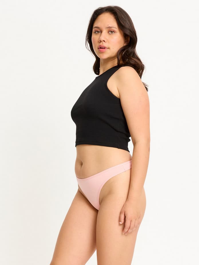 5PACK menstruační tanga Modibodi Happy Place Multi (5MTMHPM) L - náhled 4