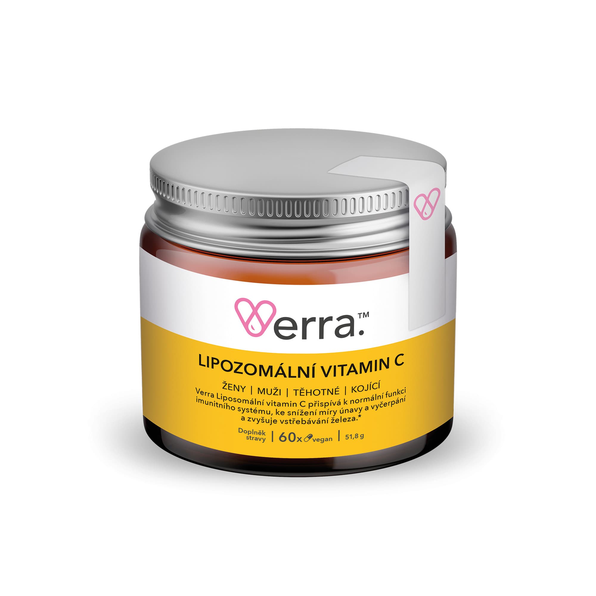 Lipozomální vitamin C Verra 60 kapslí