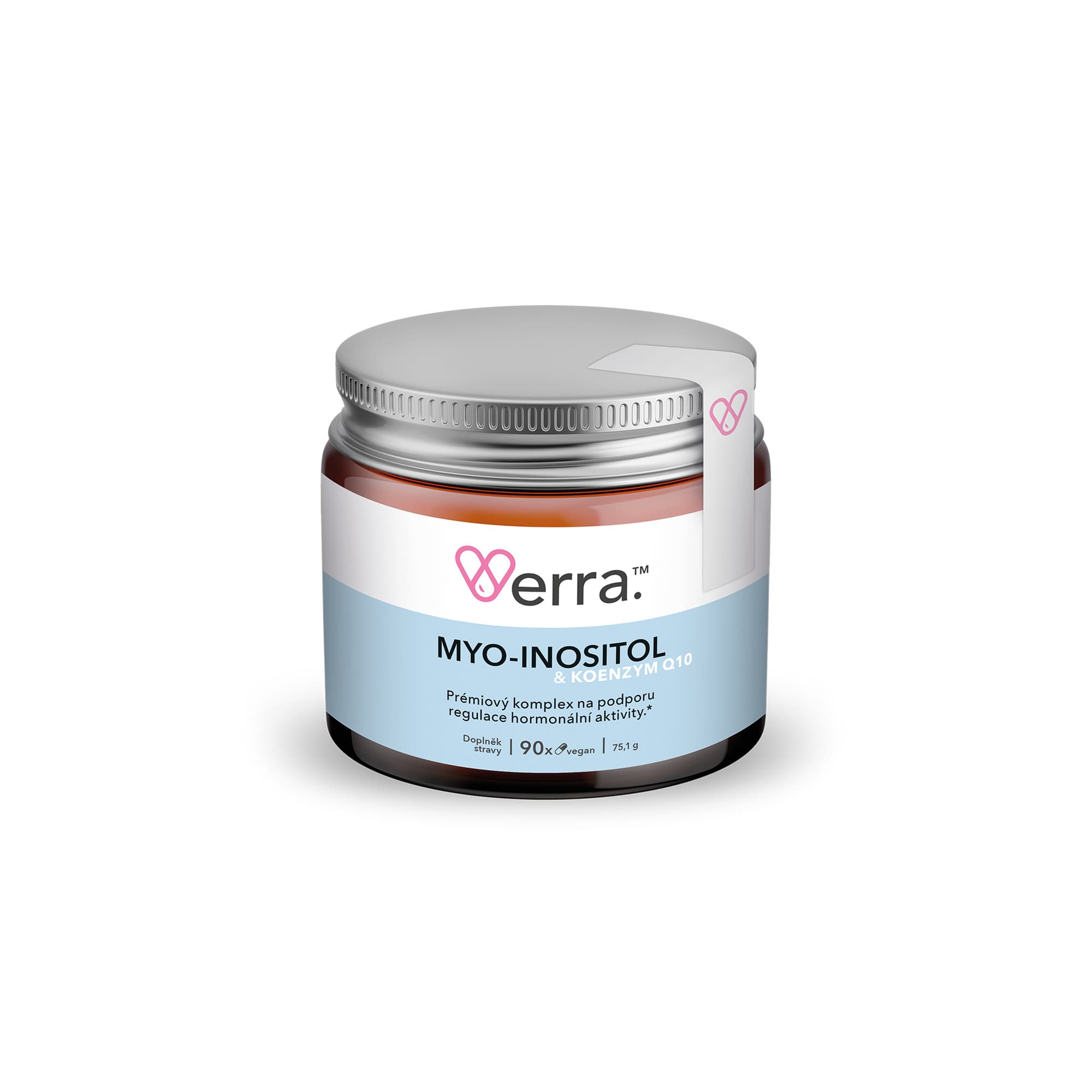 Myo-inositol a Koenzym Q10 Verra 90 kapslí