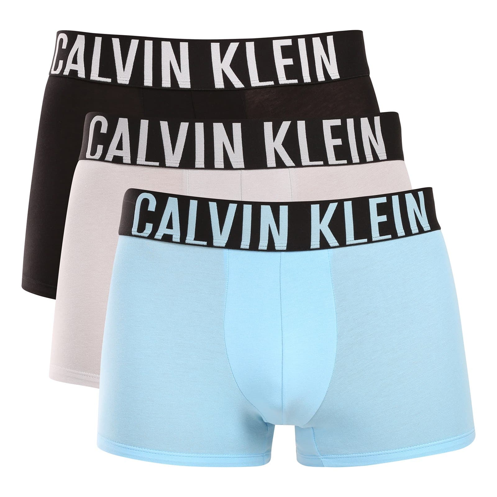 3PACK pánské boxerky Calvin Klein černé (NB3608A-ZDM)