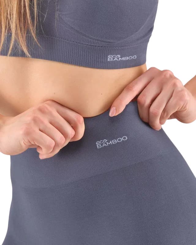 Dámské boxerky Gina bezešvé bambusové šedé (03019-DxG) L - náhled 3