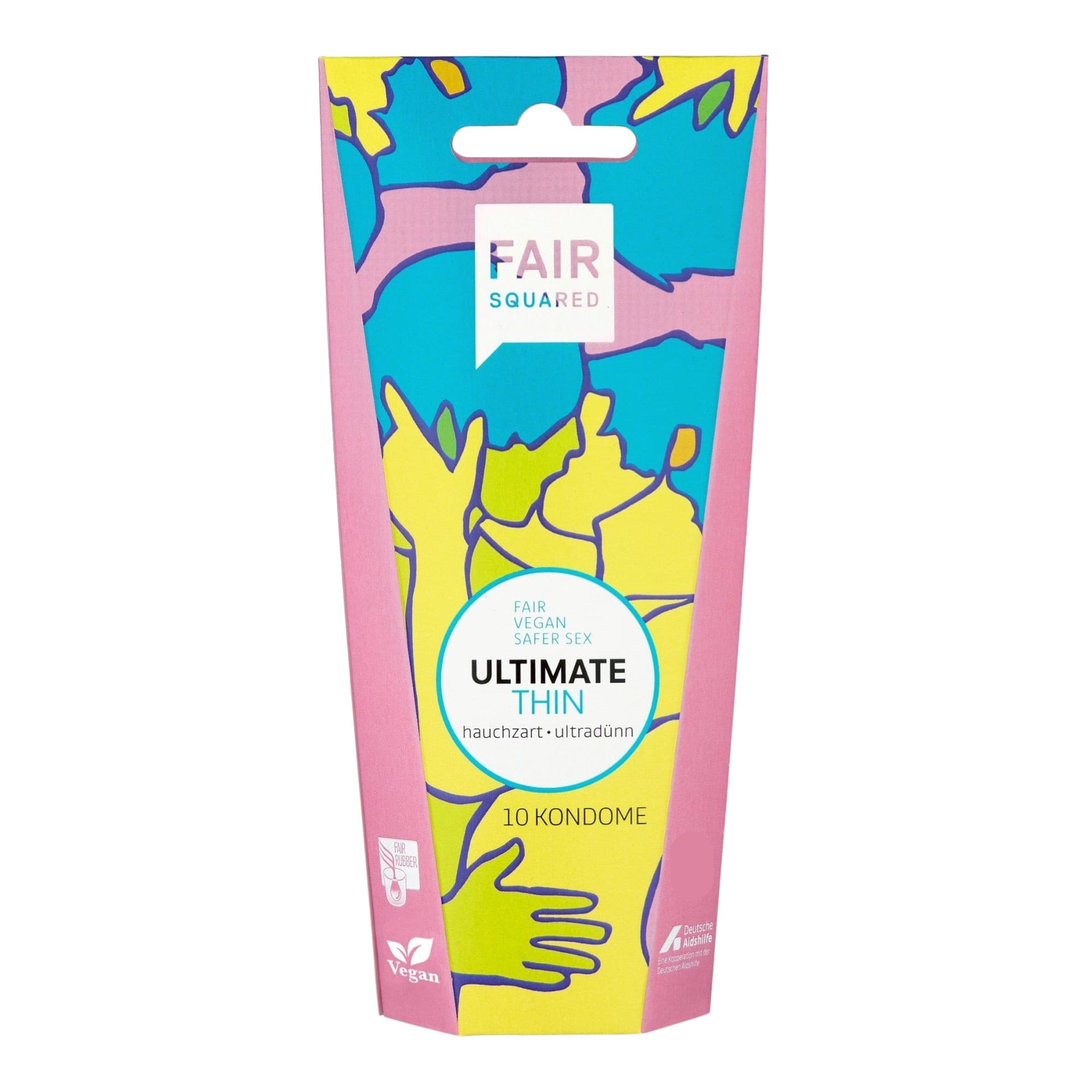 Kondomy Fair Squared Vegan Ultimate Thin 10 ks (4910603)