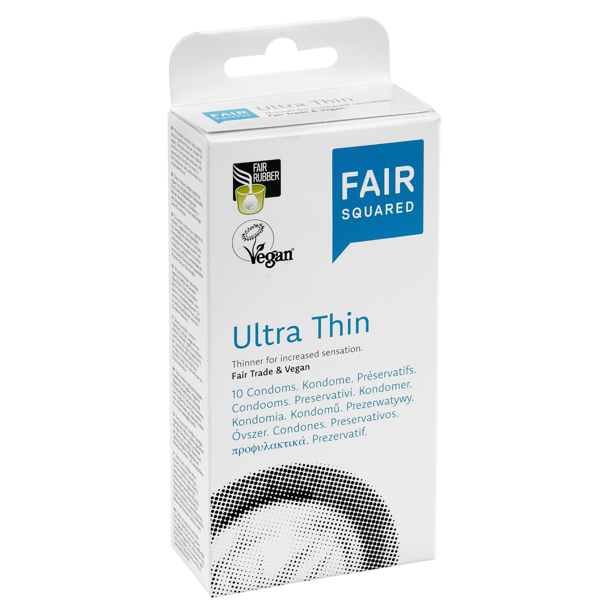 Kondomy Fair Squared Vegan Ultra Thin 10 ks (4719647)